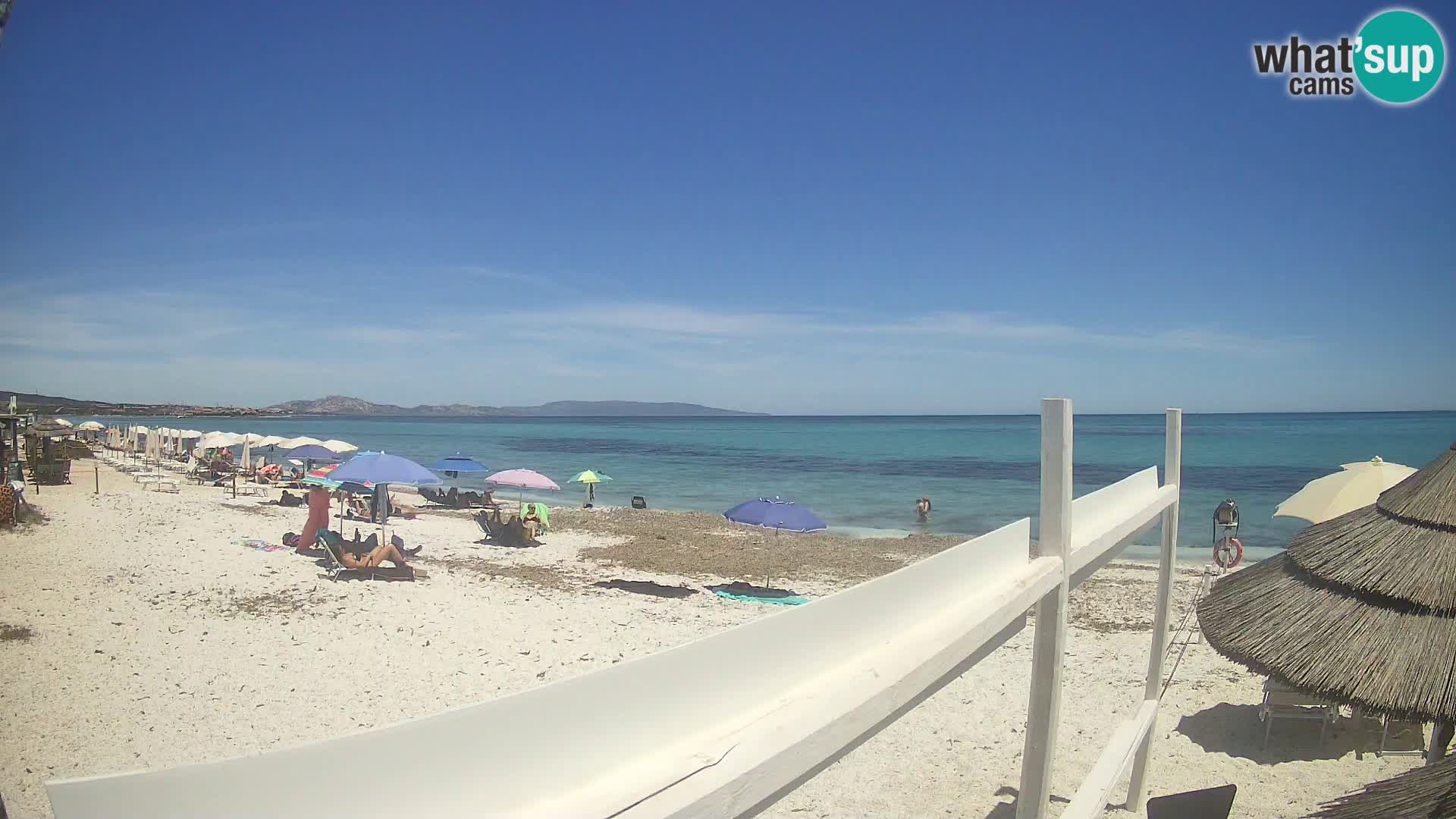 Livecam plage Le Saline Stintino | Sardaigne