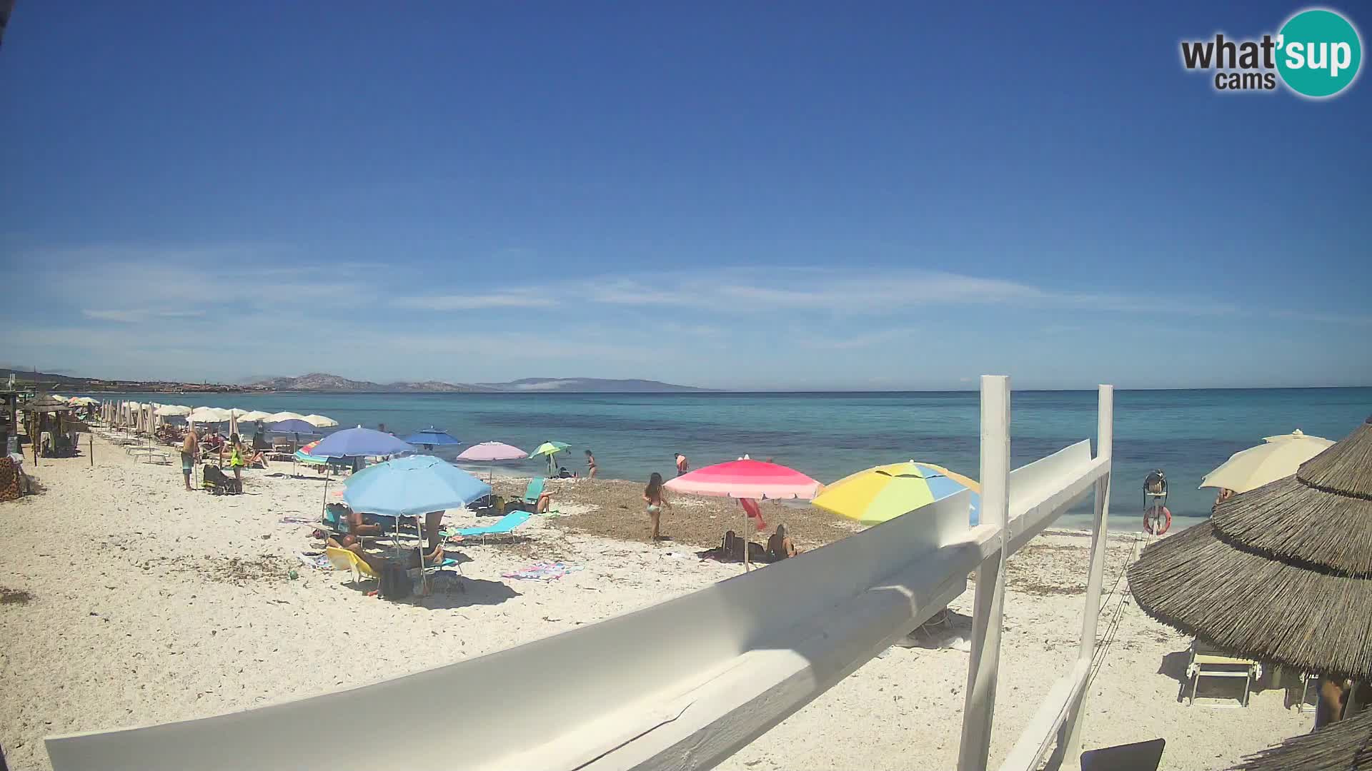 Strand Le Saline webcam Stintino | Sardinien