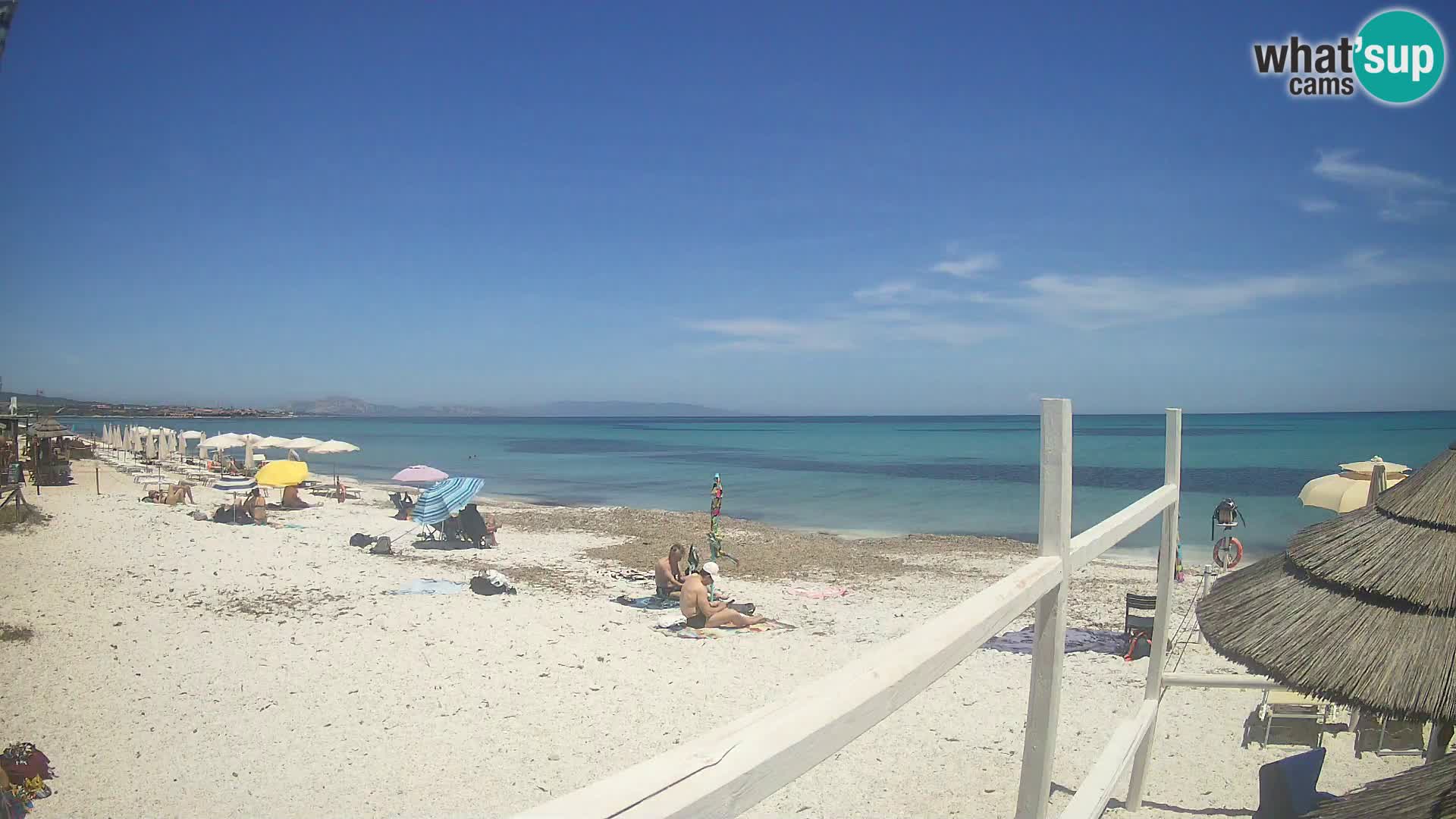 Camera en vivo Playa Le Saline Stintino | Cerdeña