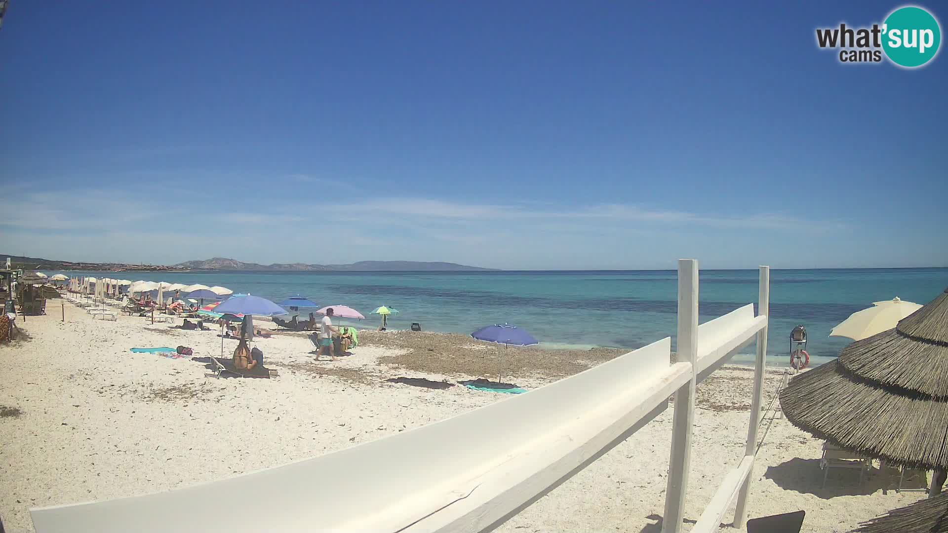 Strand Le Saline webcam Stintino | Sardinien