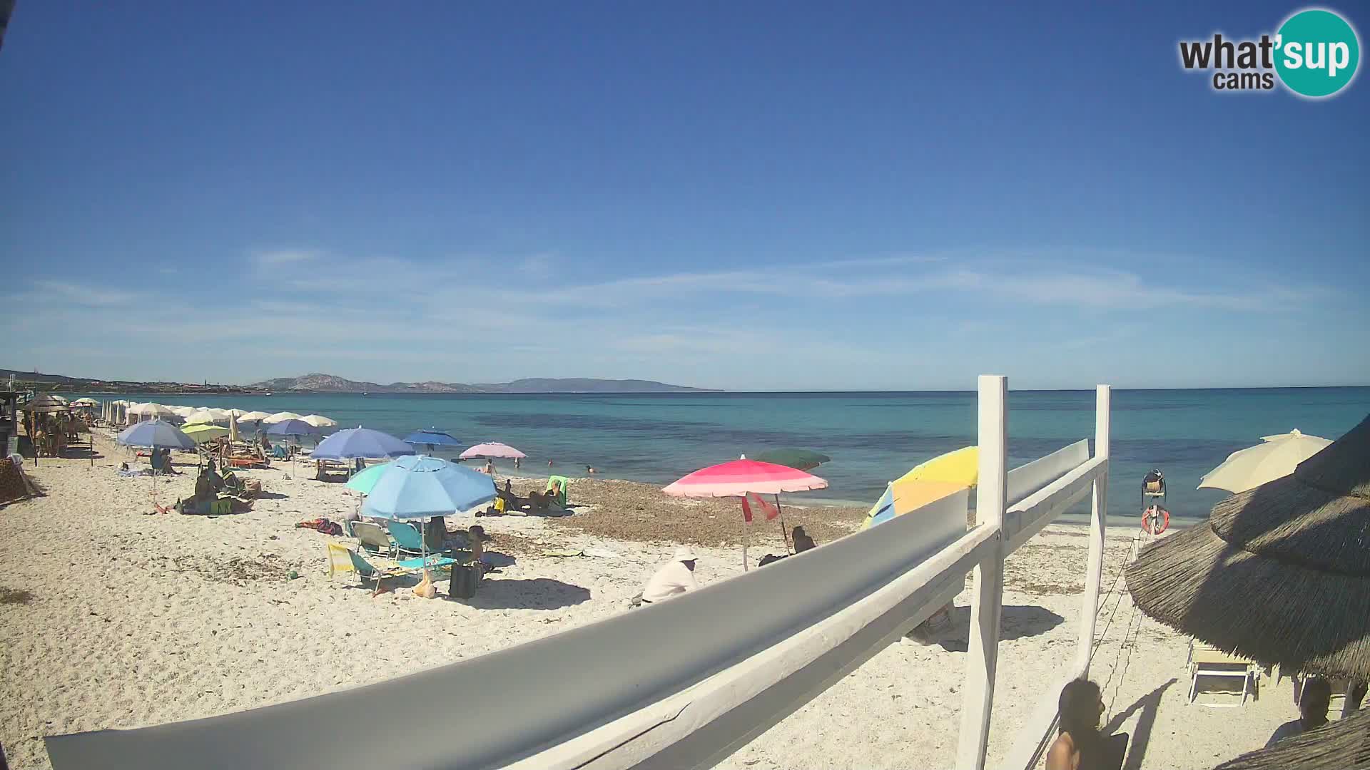 Livecam plage Le Saline Stintino | Sardaigne