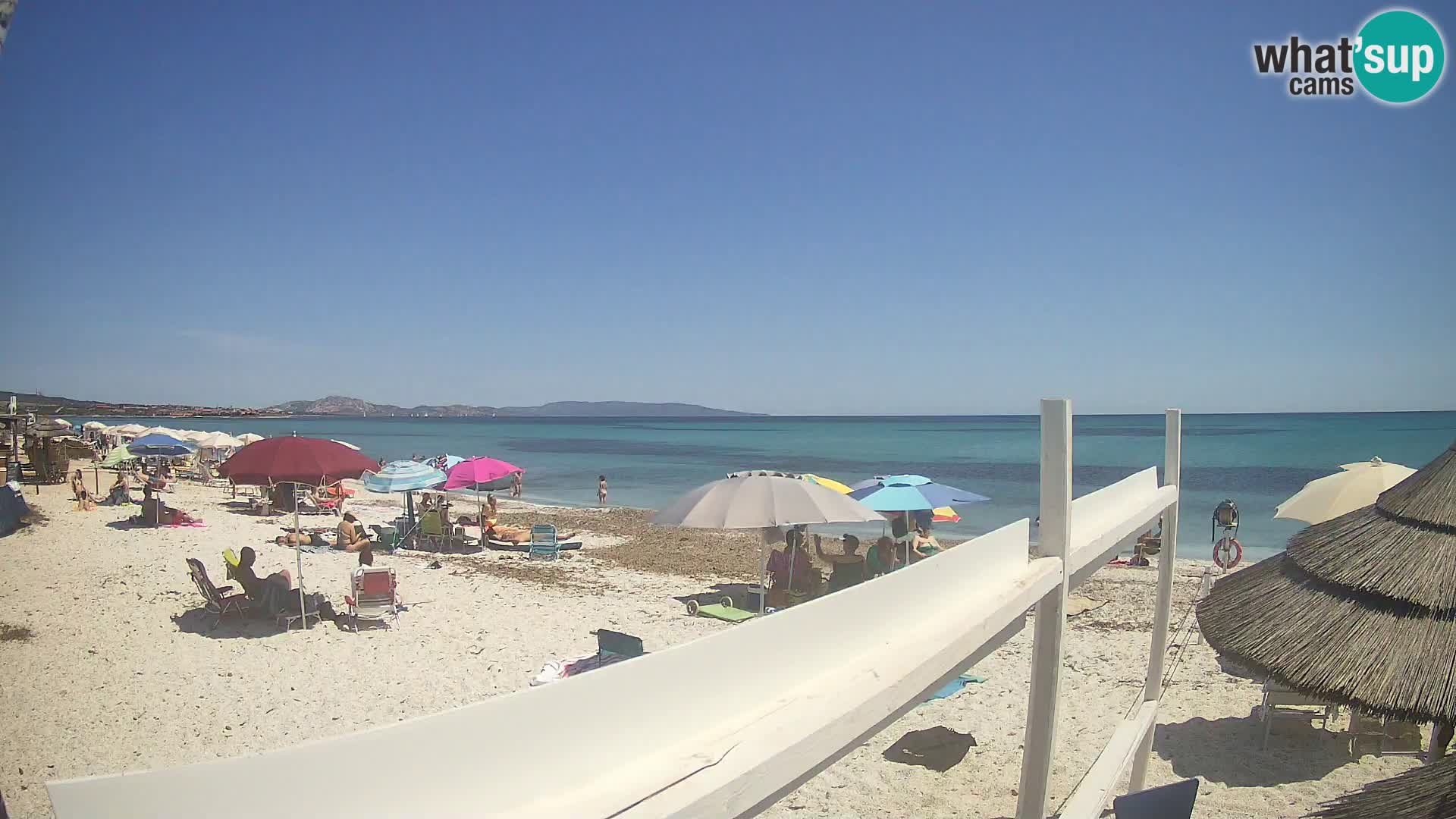 Camera en vivo Playa Le Saline Stintino | Cerdeña