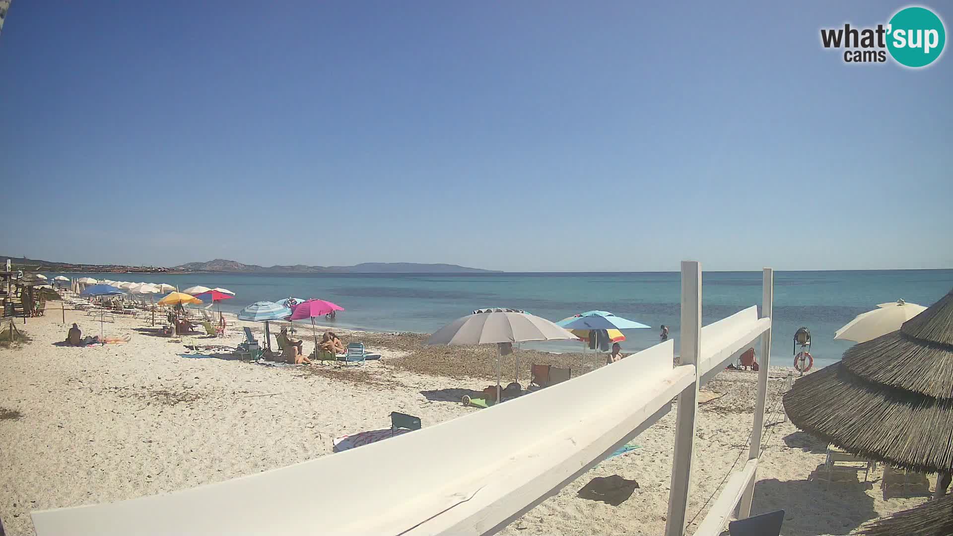 Camera en vivo Playa Le Saline Stintino | Cerdeña