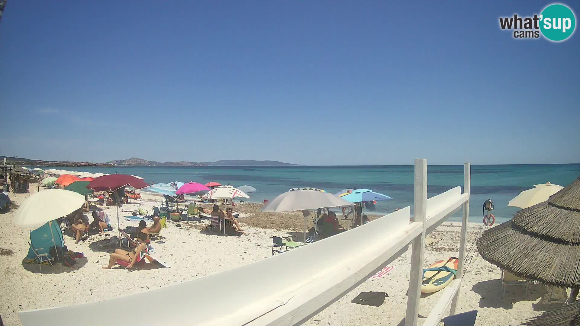 Camera en vivo Playa Le Saline Stintino | Cerdeña