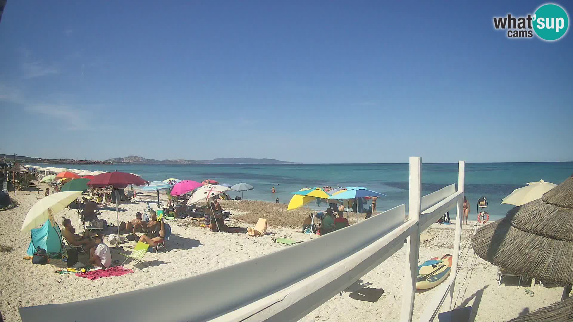 Camera en vivo Playa Le Saline Stintino | Cerdeña