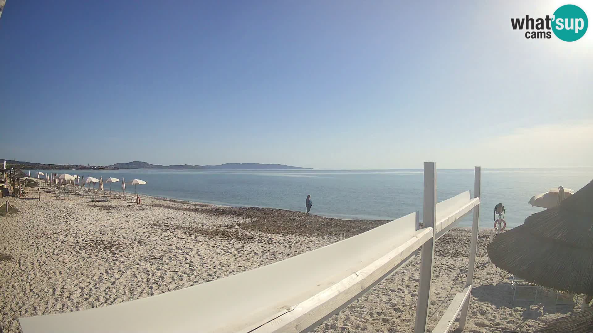 Web kamera plaža Le Saline Stintino | Sardinija