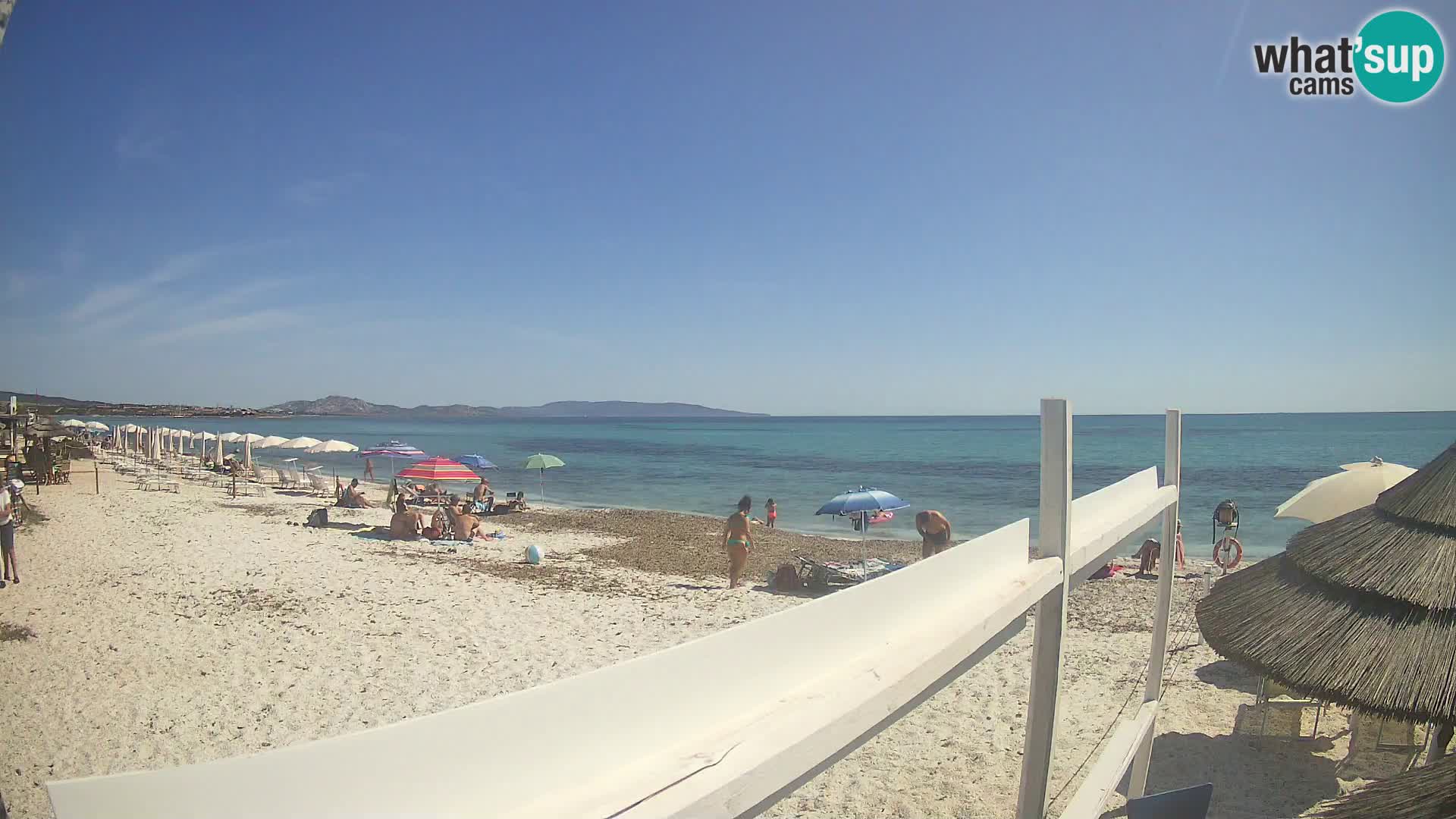 Spletna kamera plaža Le Saline Stintino | Sardinija