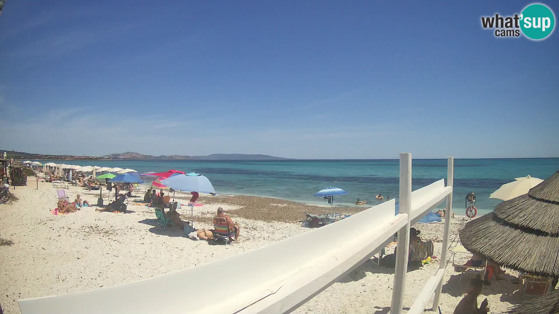 Livecam plage Le Saline Stintino | Sardaigne