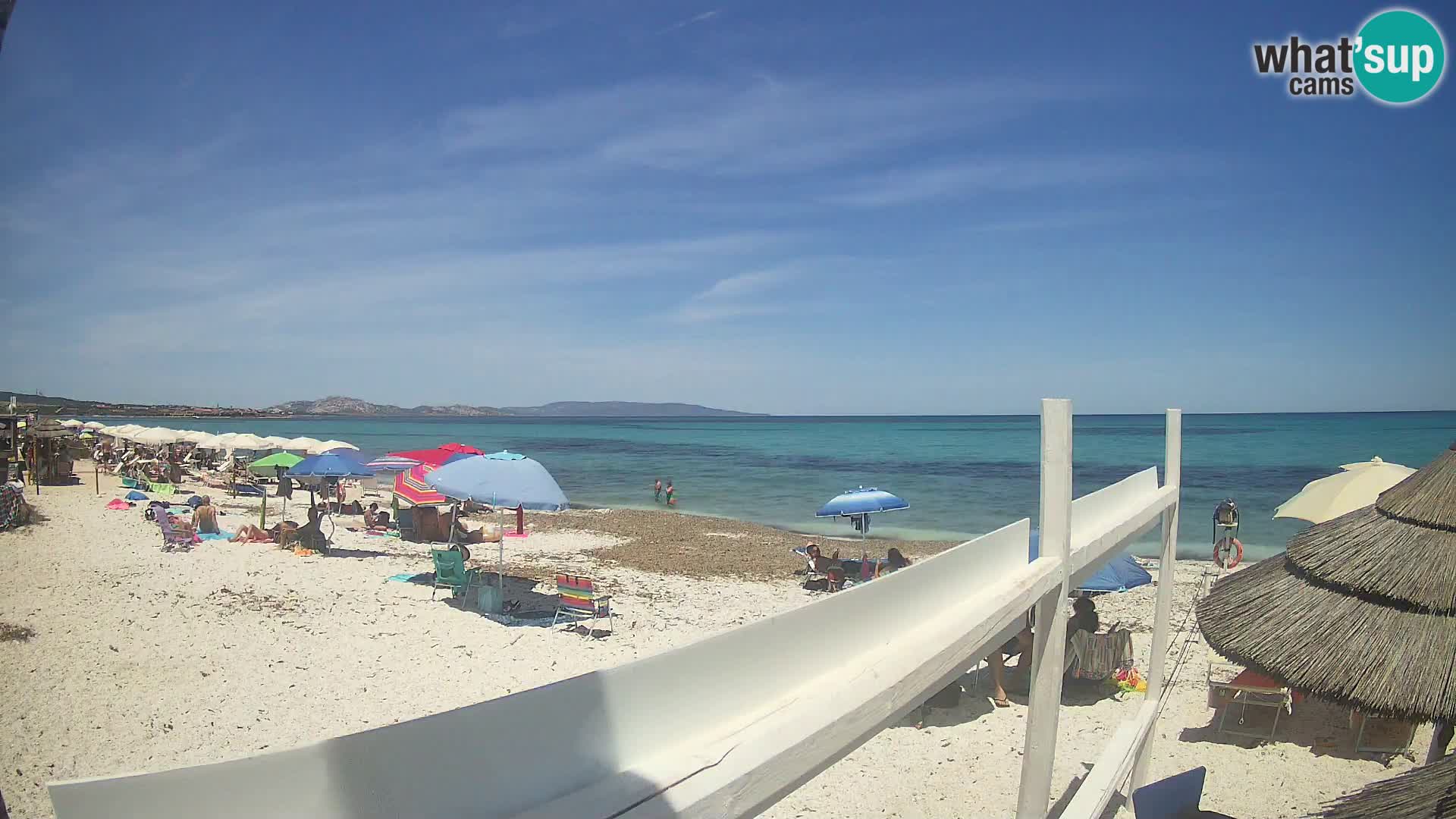 Livecam plage Le Saline Stintino | Sardaigne
