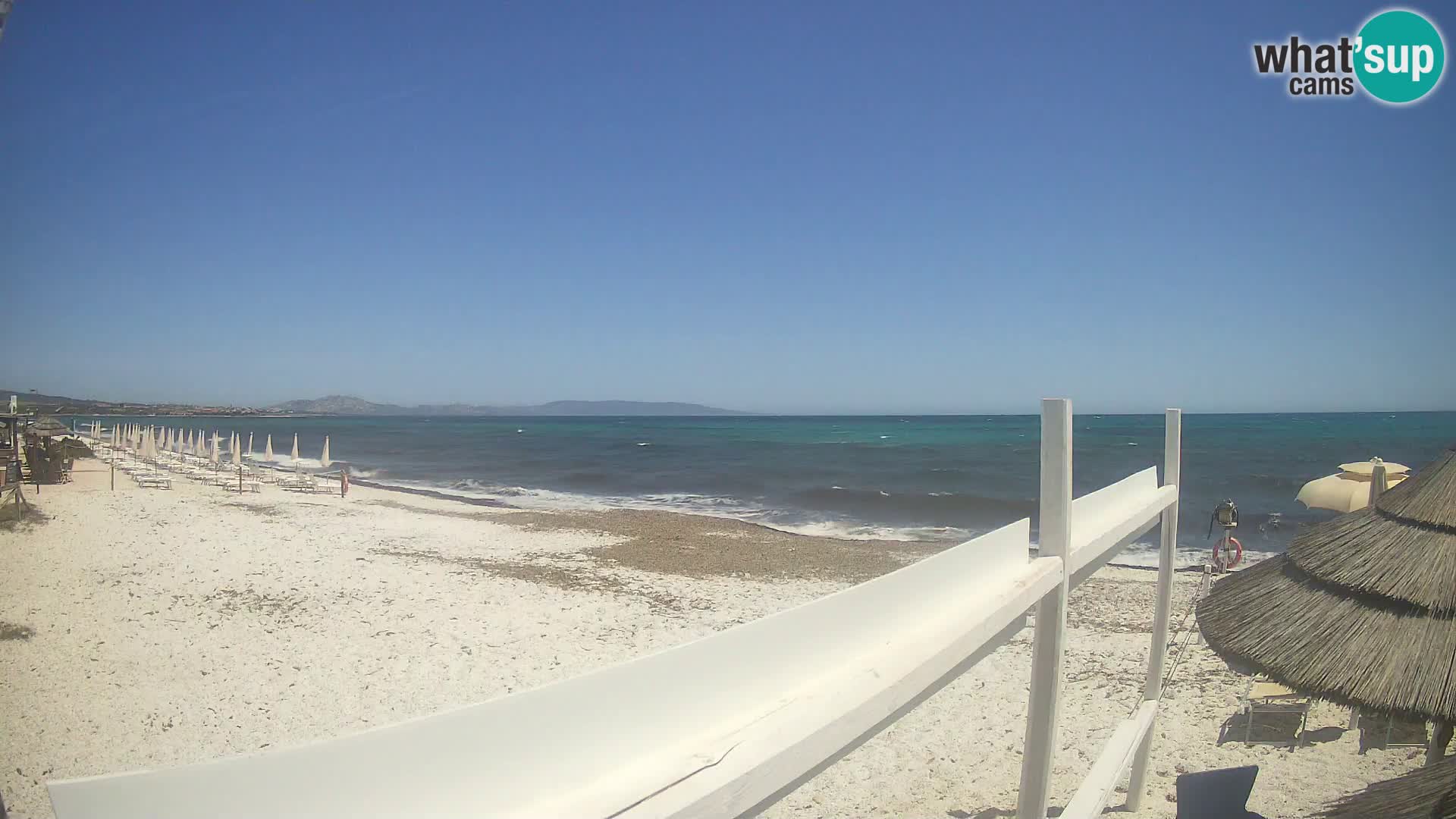 Livecam plage Le Saline Stintino | Sardaigne