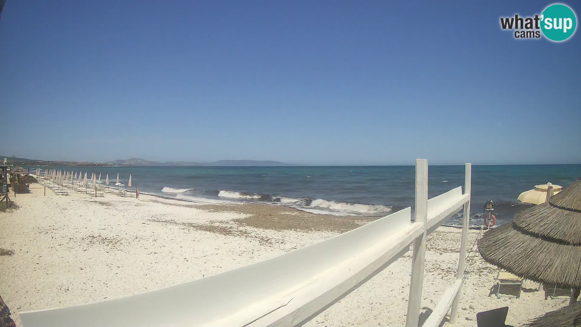 Livecam plage Le Saline Stintino | Sardaigne