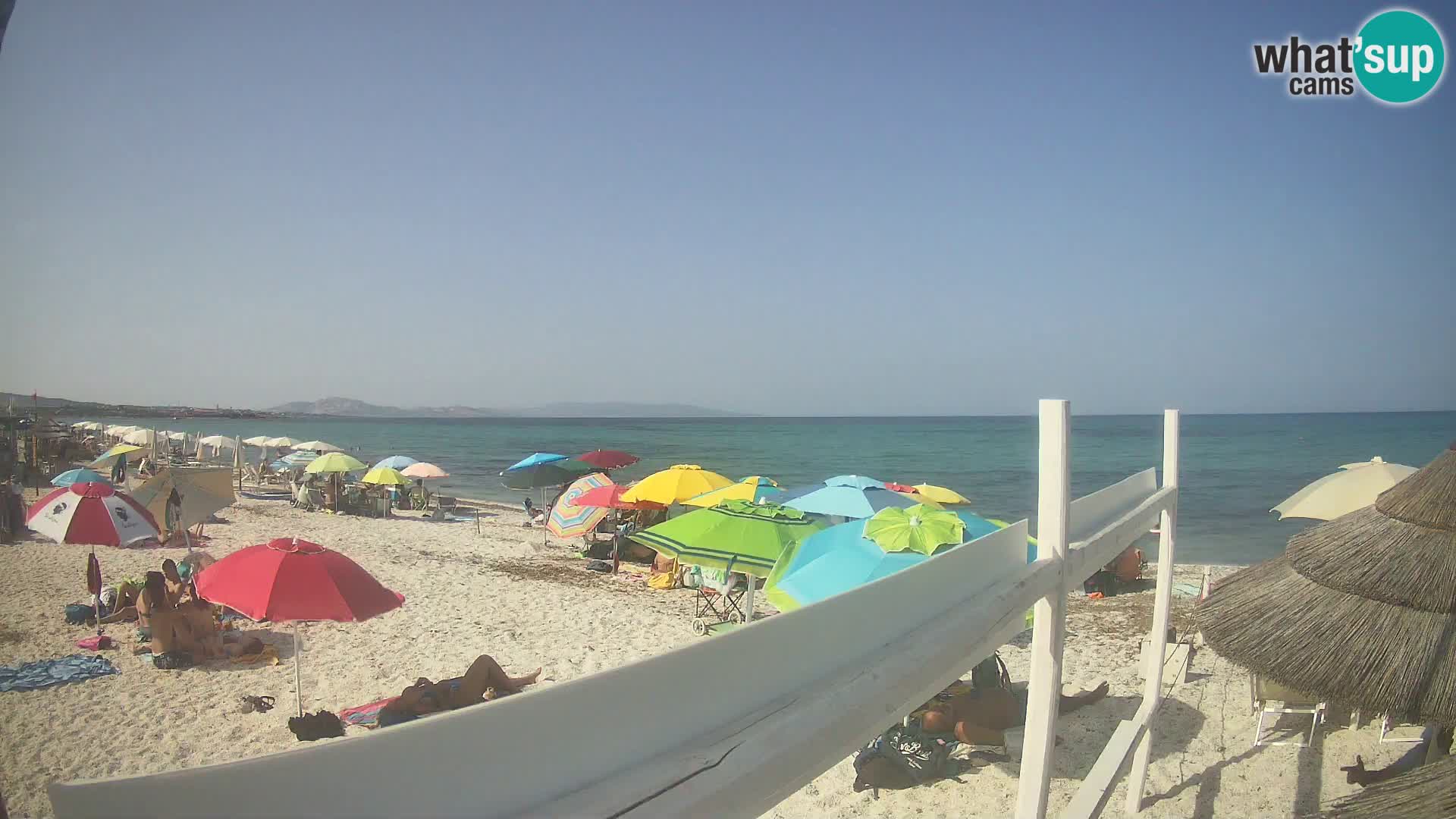 Strand Le Saline webcam Stintino | Sardinien
