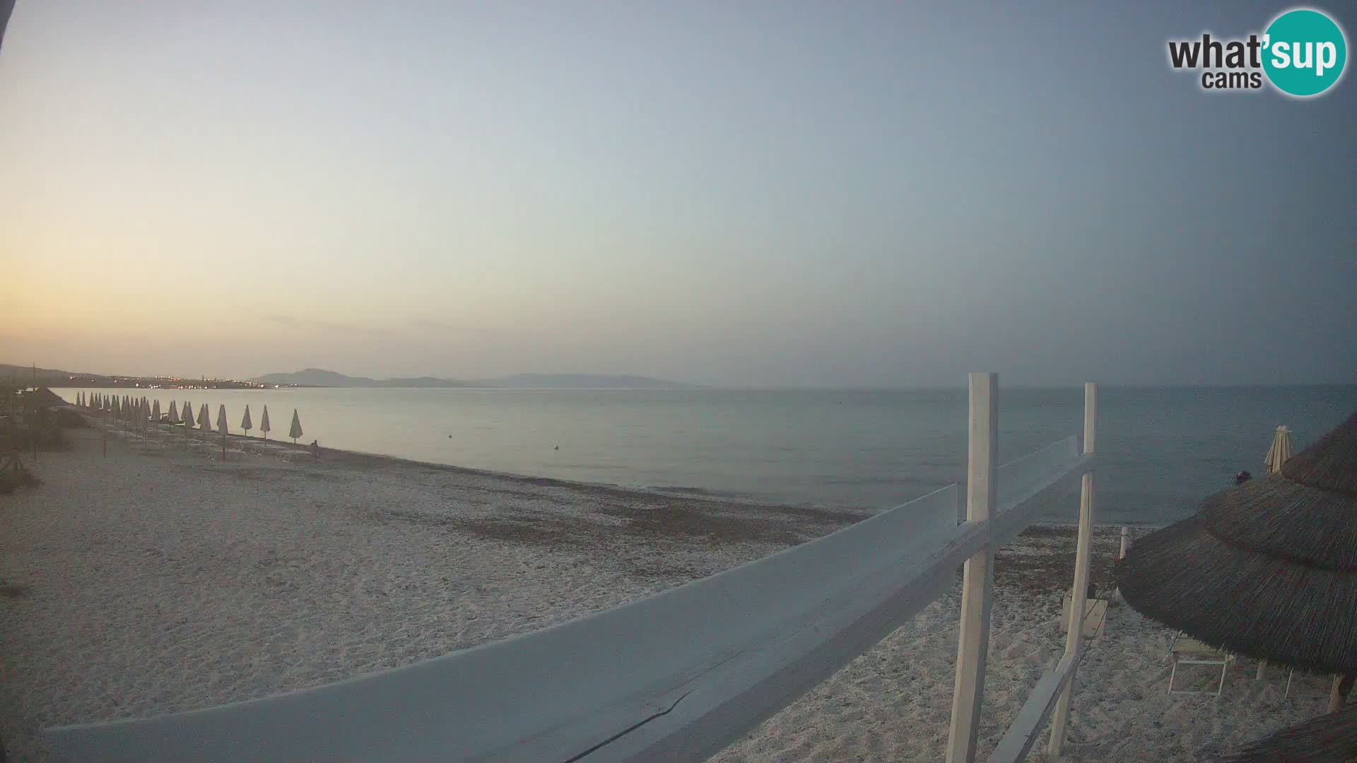 Strand Le Saline webcam Stintino | Sardinien