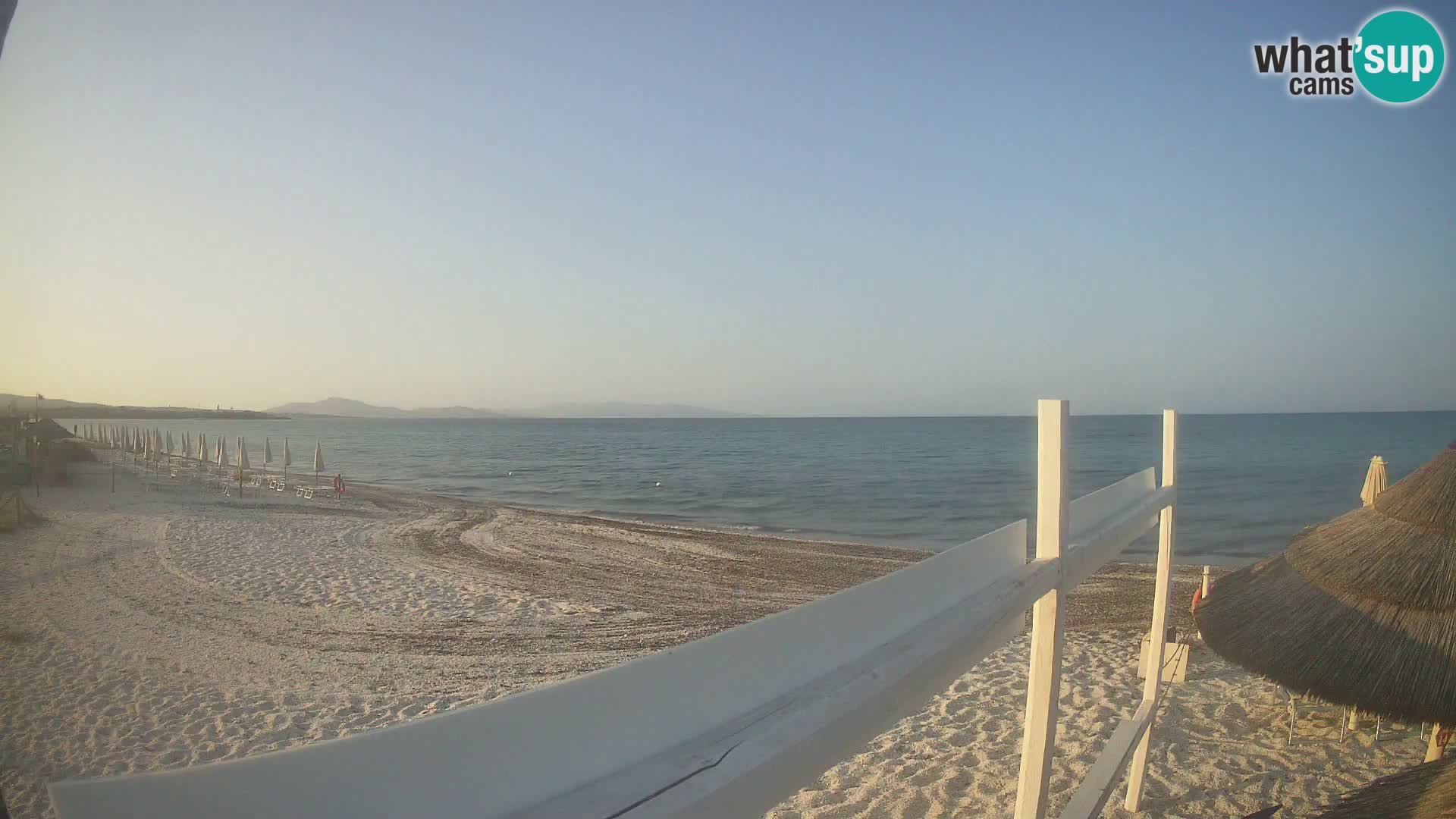 Strand Le Saline webcam Stintino | Sardinien