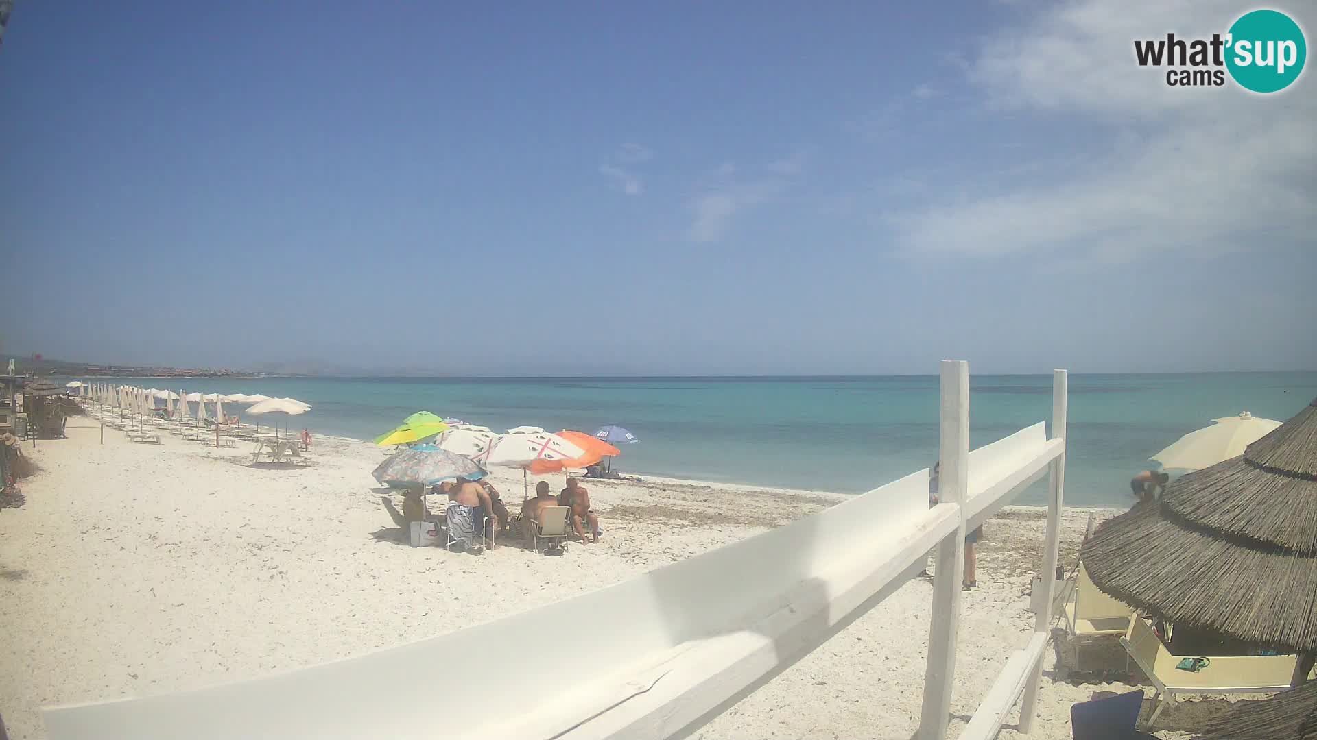 Strand Le Saline webcam Stintino | Sardinien