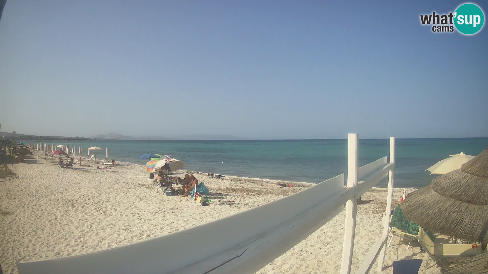 Web kamera plaža Le Saline Stintino | Sardinija