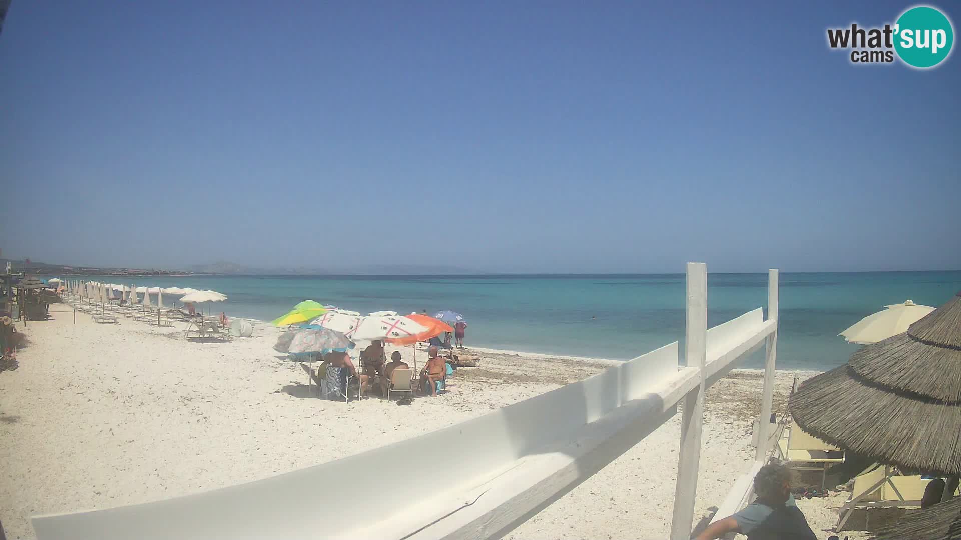 Strand Le Saline webcam Stintino | Sardinien