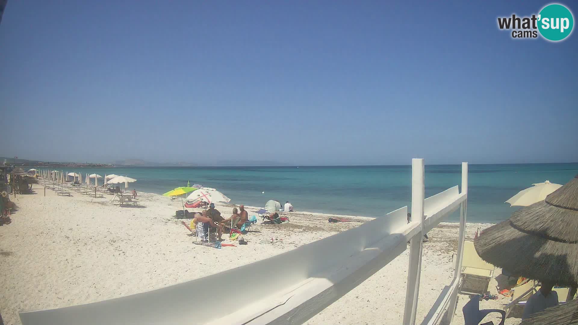 Camera en vivo Playa Le Saline Stintino | Cerdeña