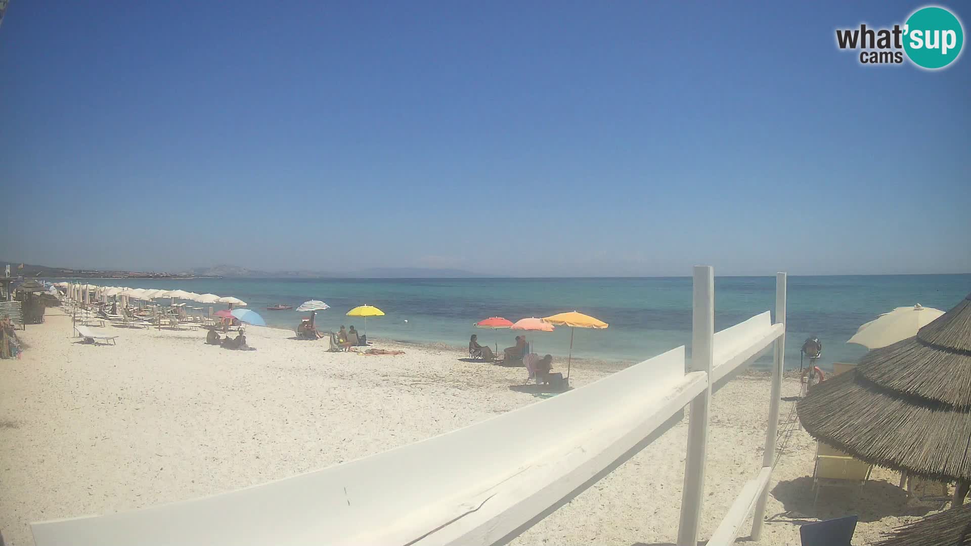 Strand Le Saline webcam Stintino | Sardinien