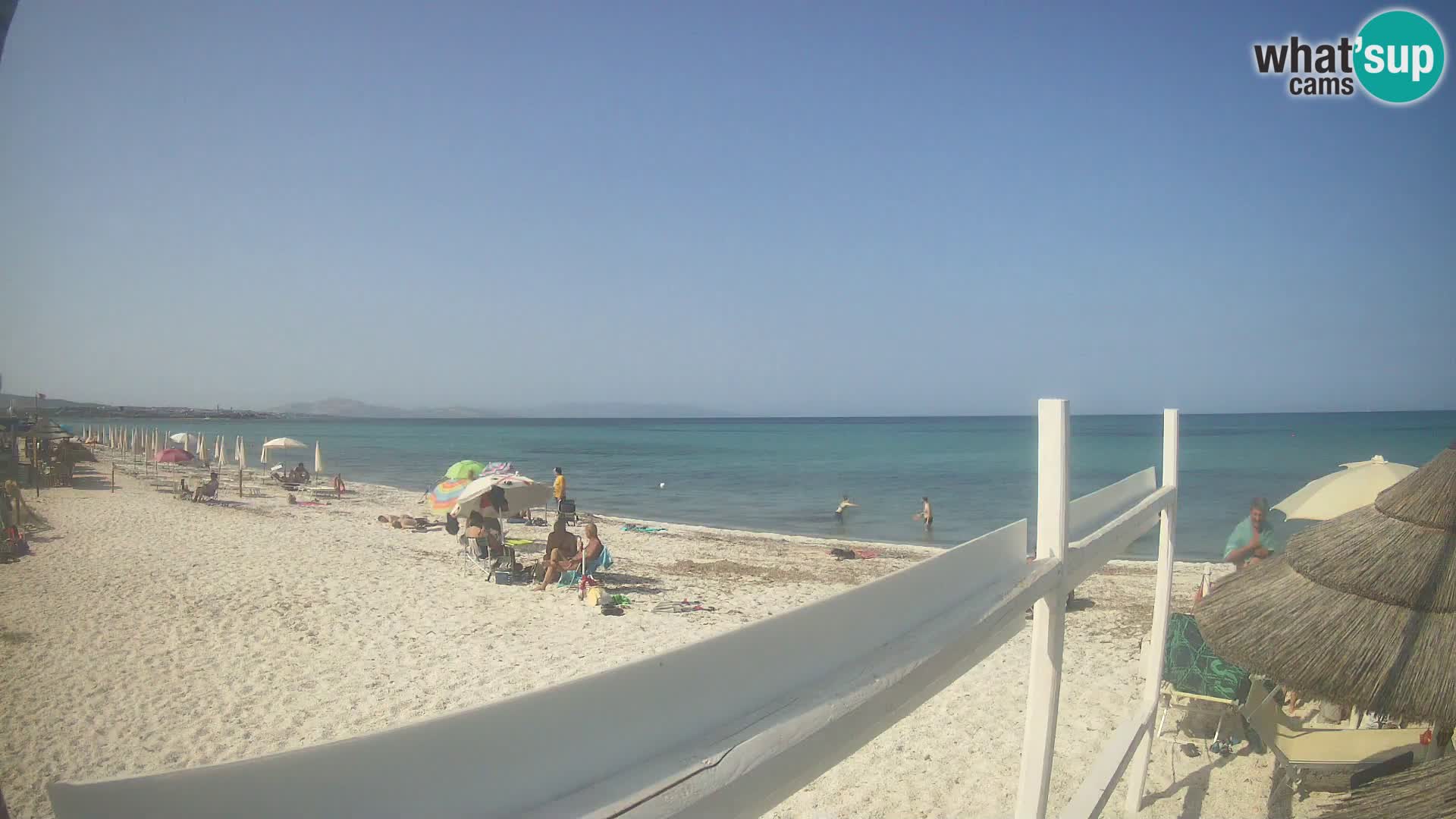 Camera en vivo Playa Le Saline Stintino | Cerdeña