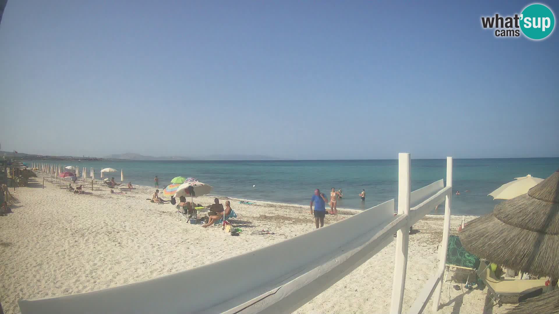 Camera en vivo Playa Le Saline Stintino | Cerdeña