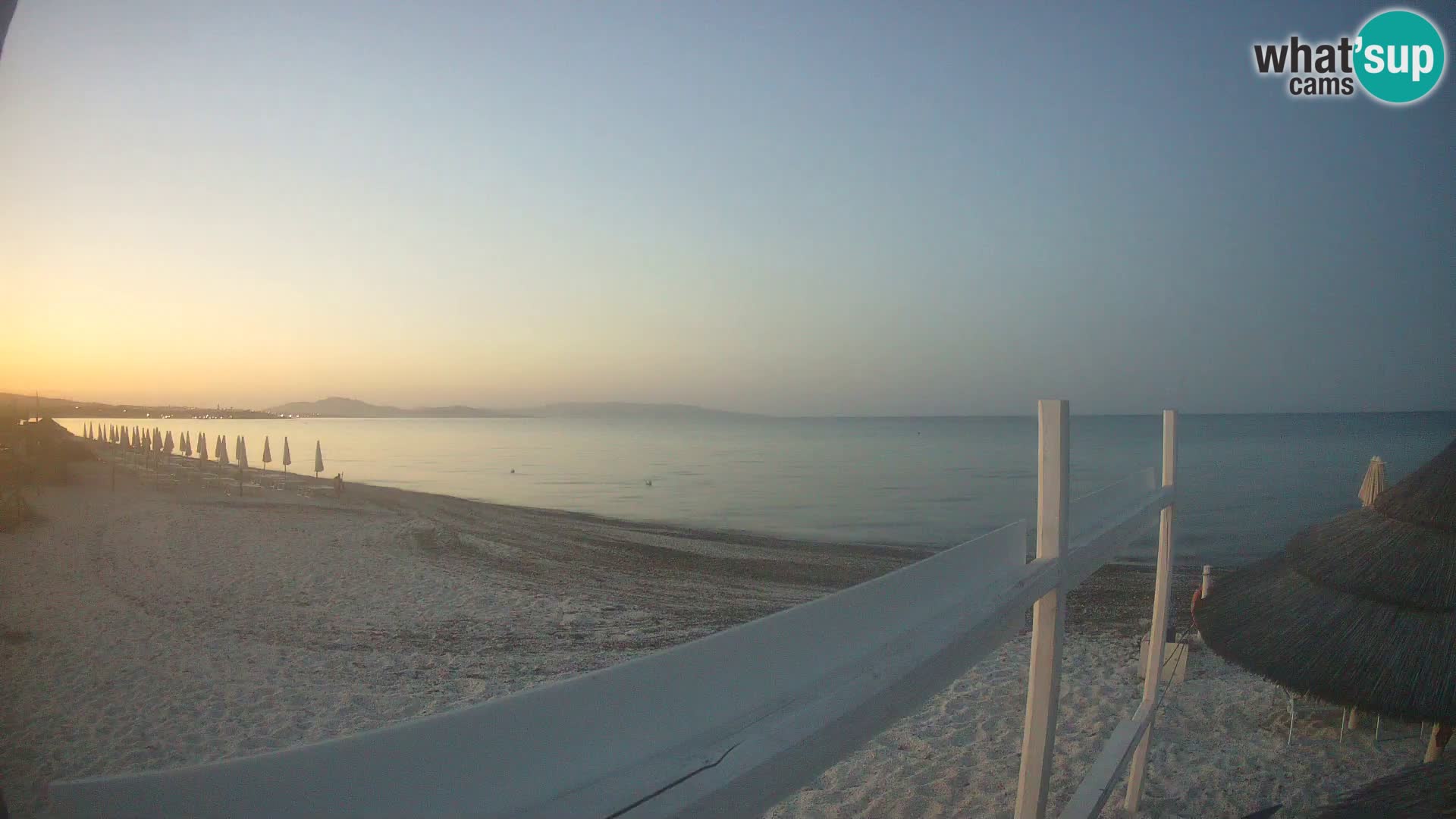 Strand Le Saline webcam Stintino | Sardinien