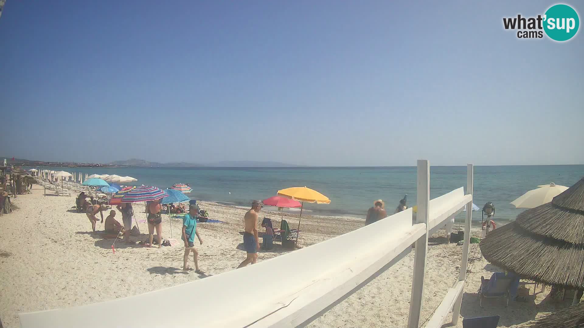 Spletna kamera plaža Le Saline Stintino | Sardinija