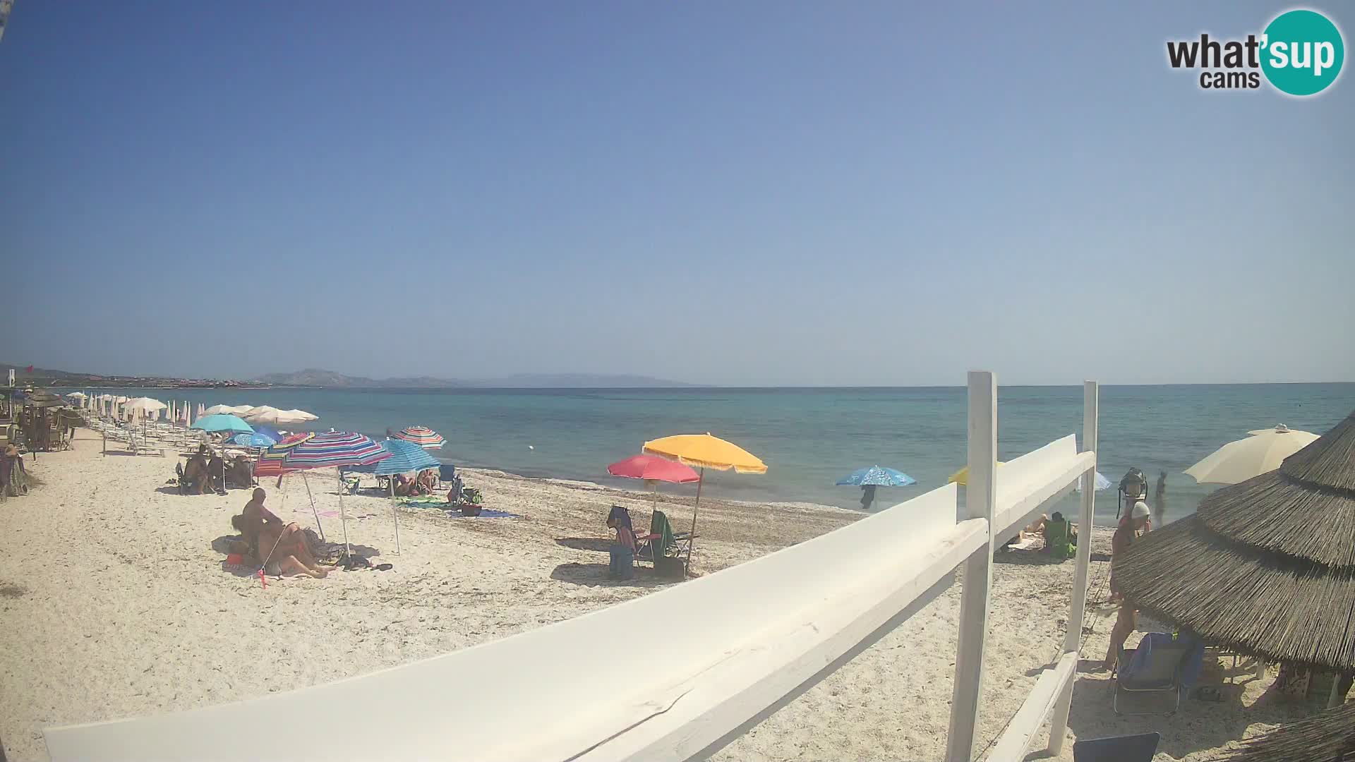 Livecam plage Le Saline Stintino | Sardaigne