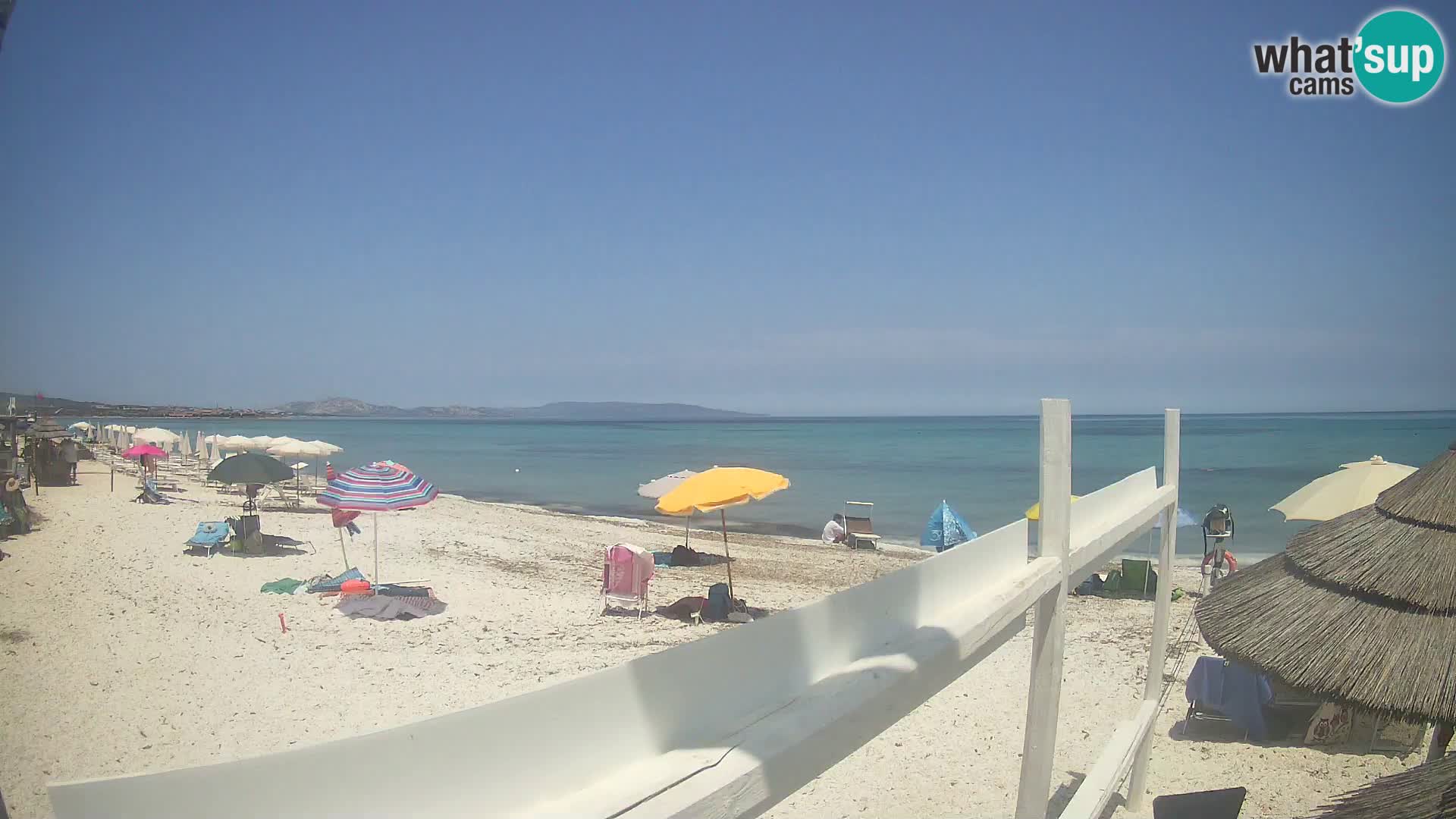 Strand Le Saline webcam Stintino | Sardinien