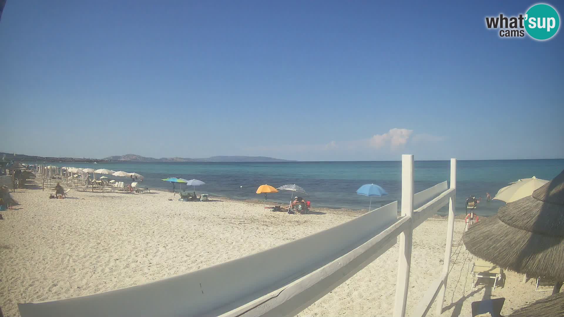 Camera en vivo Playa Le Saline Stintino | Cerdeña