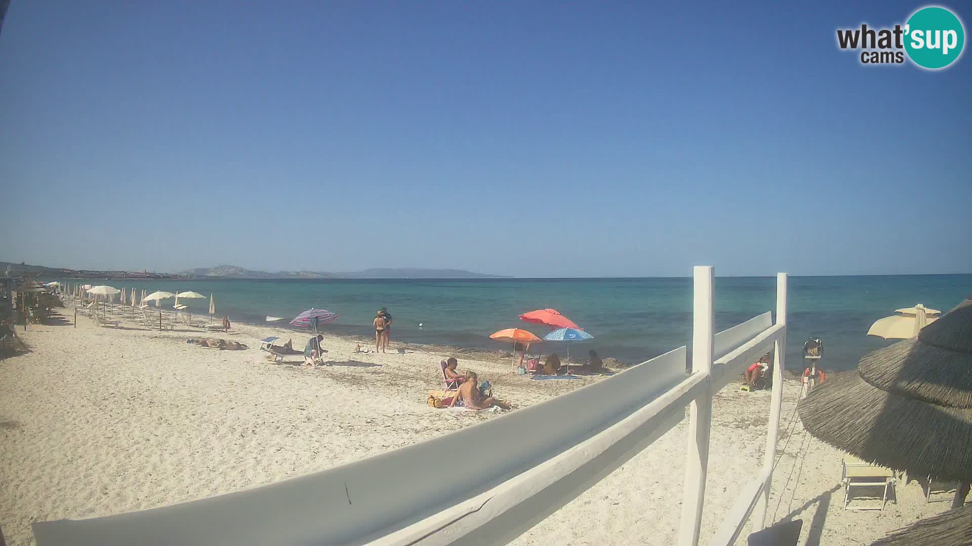 Strand Le Saline webcam Stintino | Sardinien