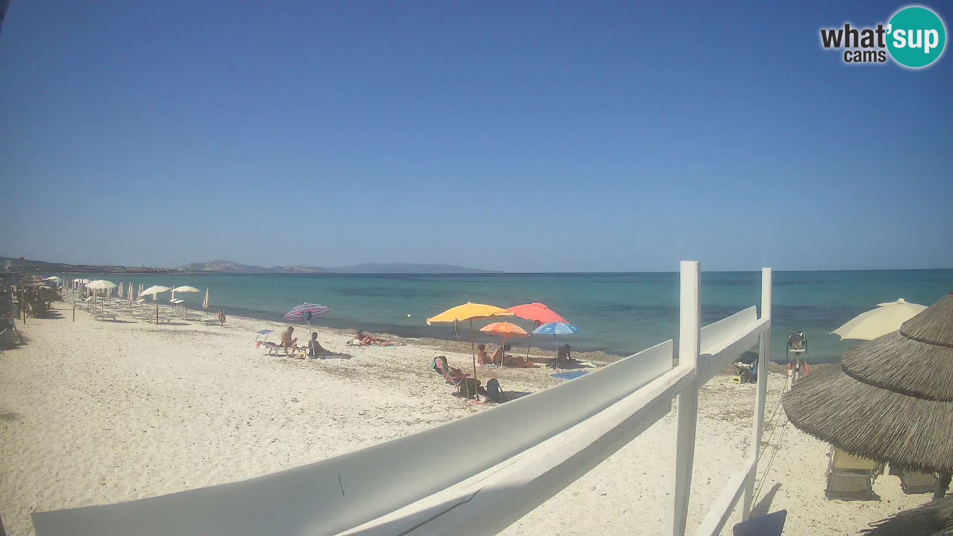 Livecam plage Le Saline Stintino | Sardaigne