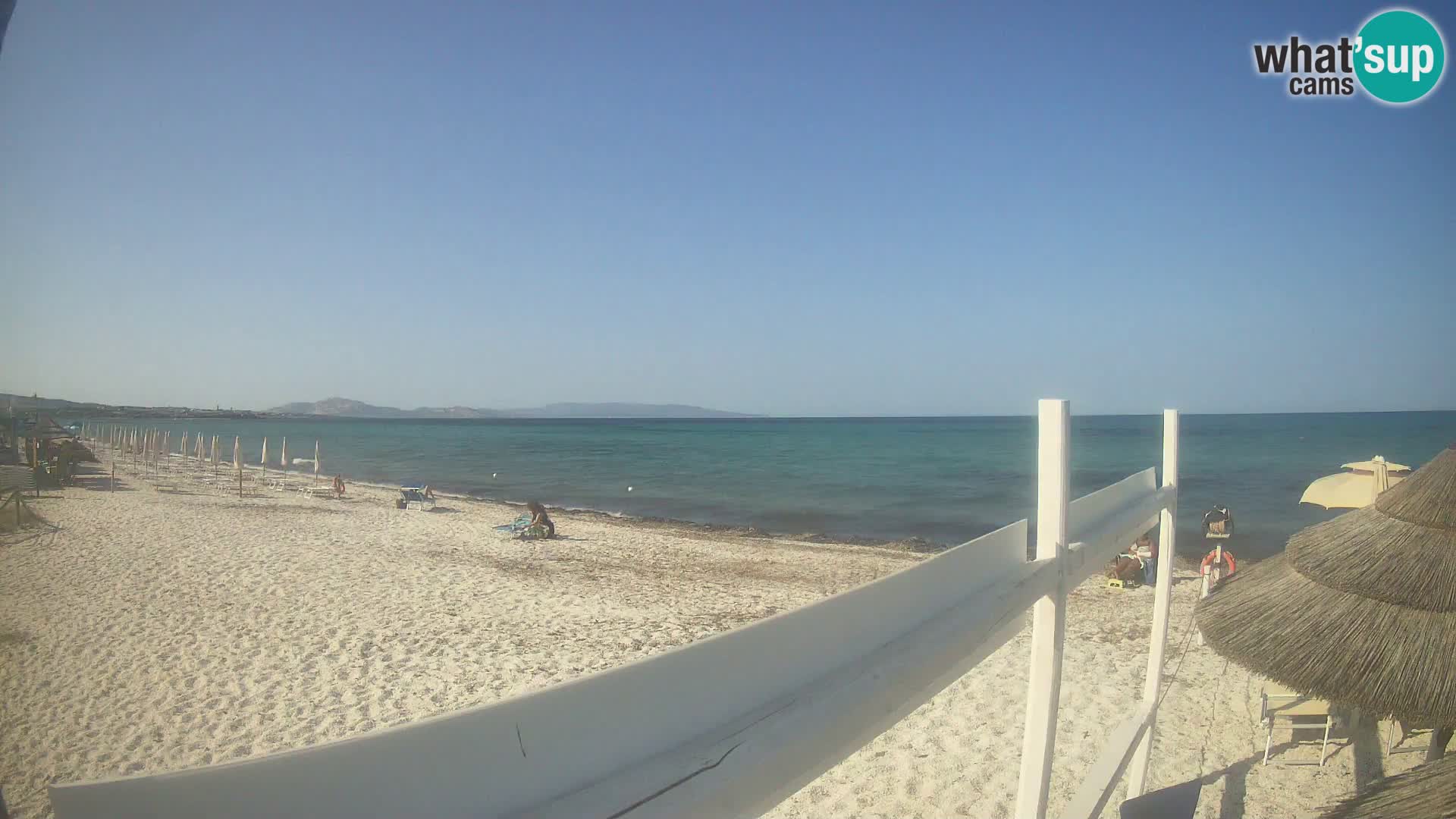 Camera en vivo Playa Le Saline Stintino | Cerdeña