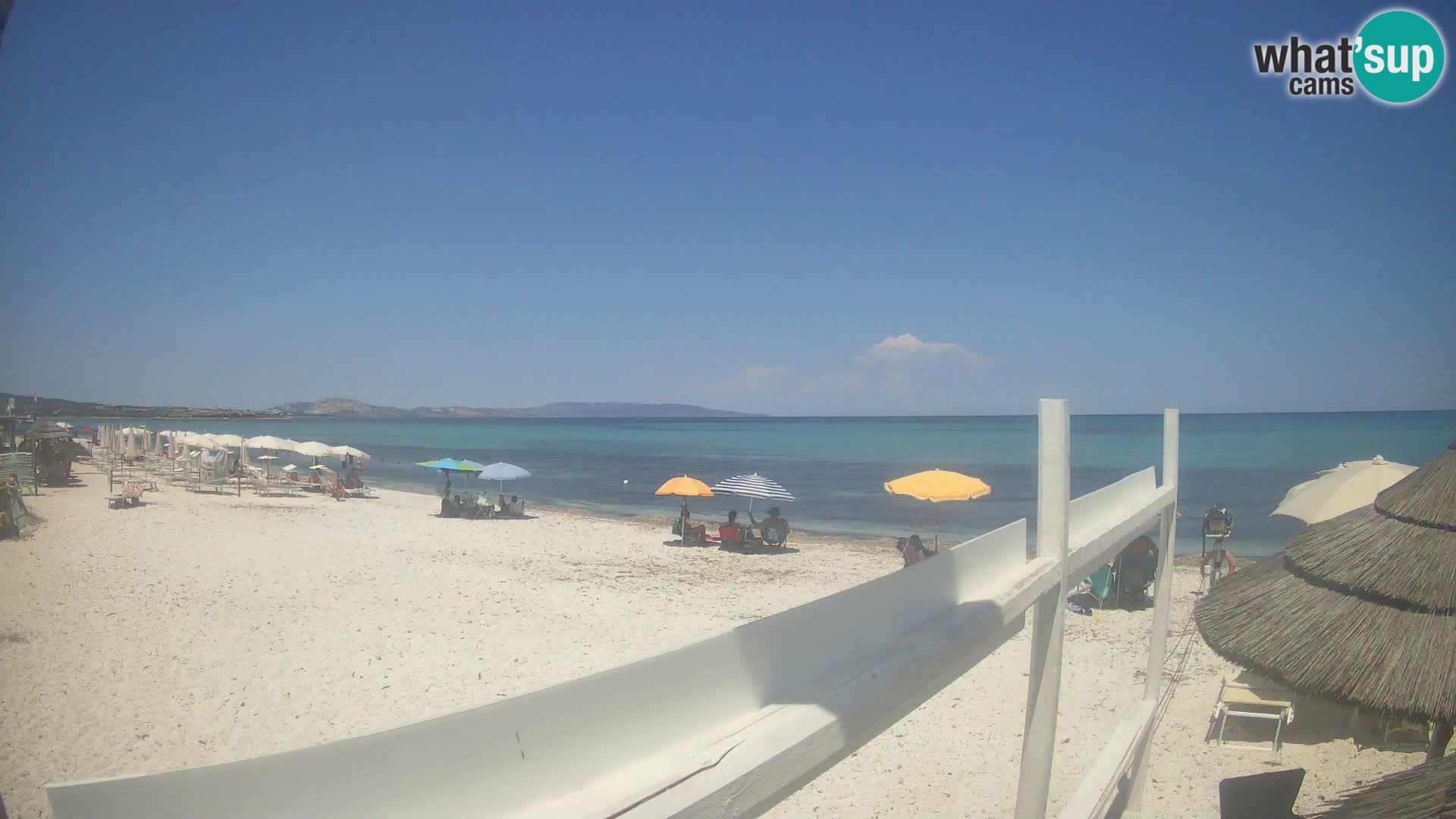 Livecam plage Le Saline Stintino | Sardaigne