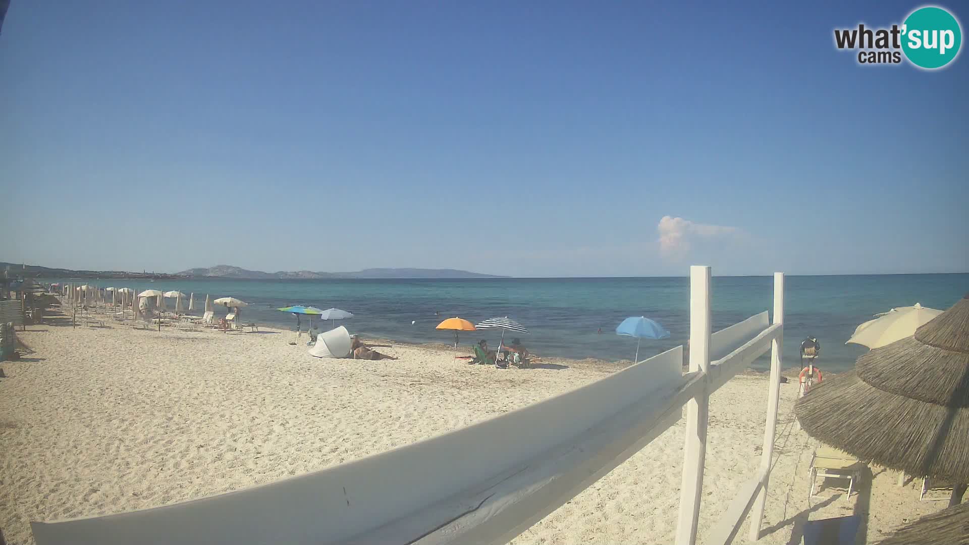 Camera en vivo Playa Le Saline Stintino | Cerdeña