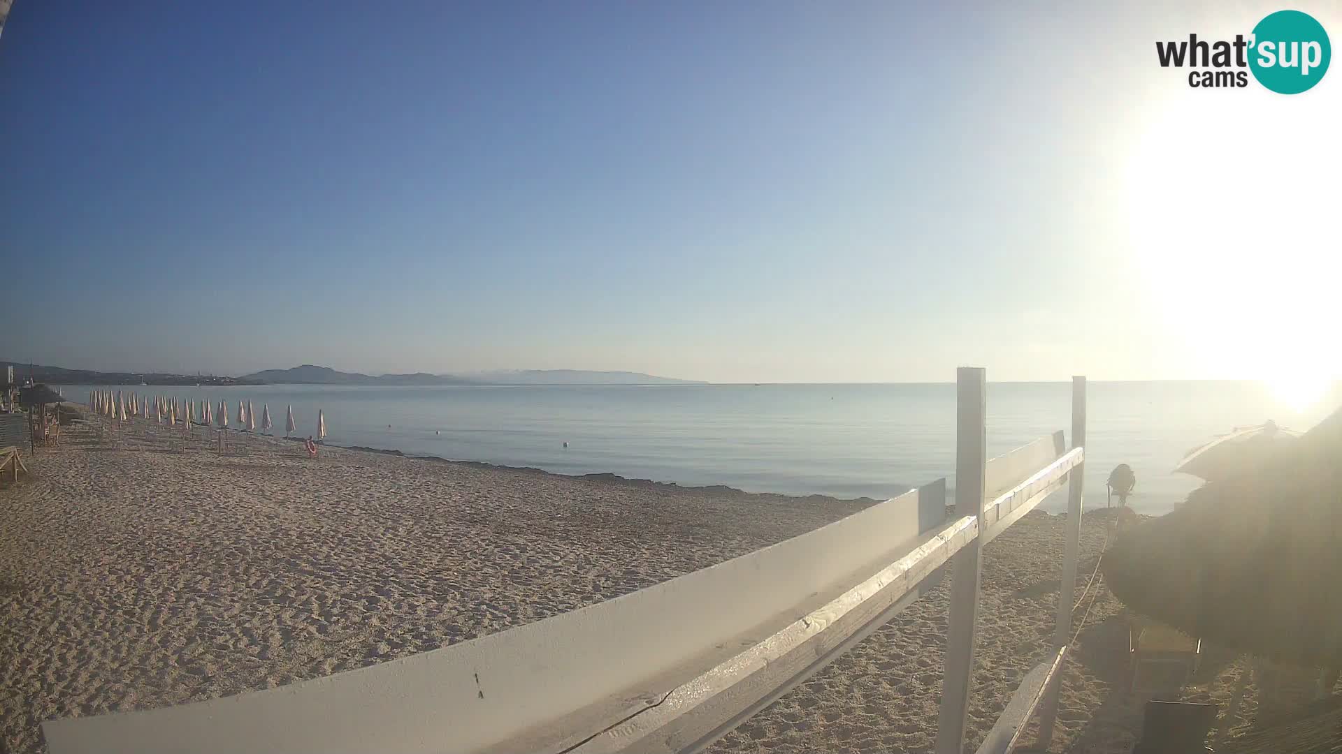 Camera en vivo Playa Le Saline Stintino | Cerdeña