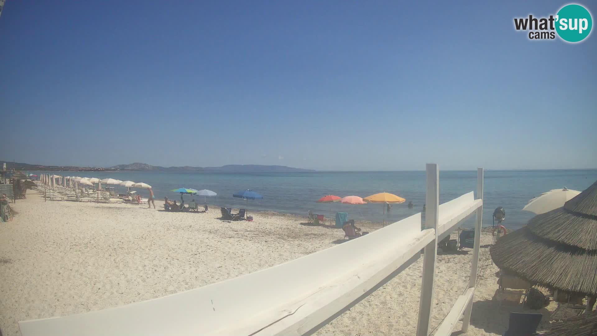 Strand Le Saline webcam Stintino | Sardinien