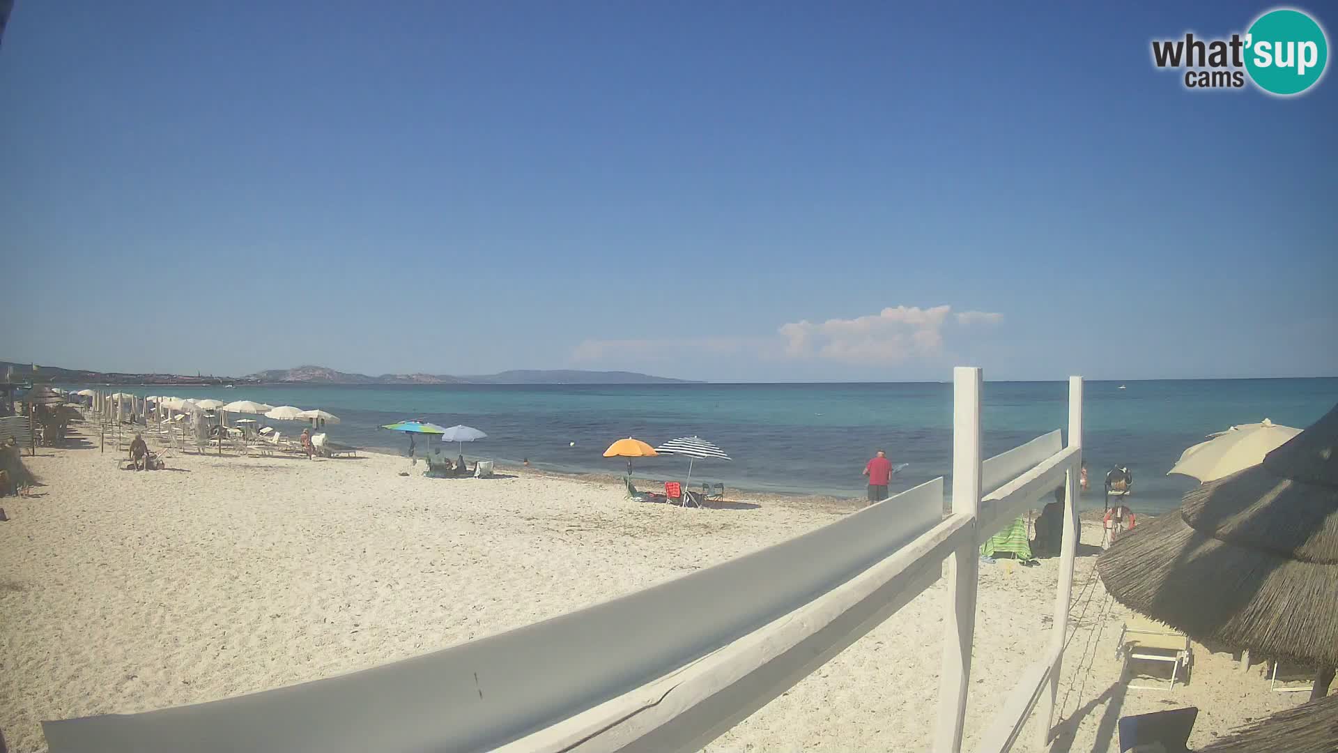 Web kamera plaža Le Saline Stintino | Sardinija