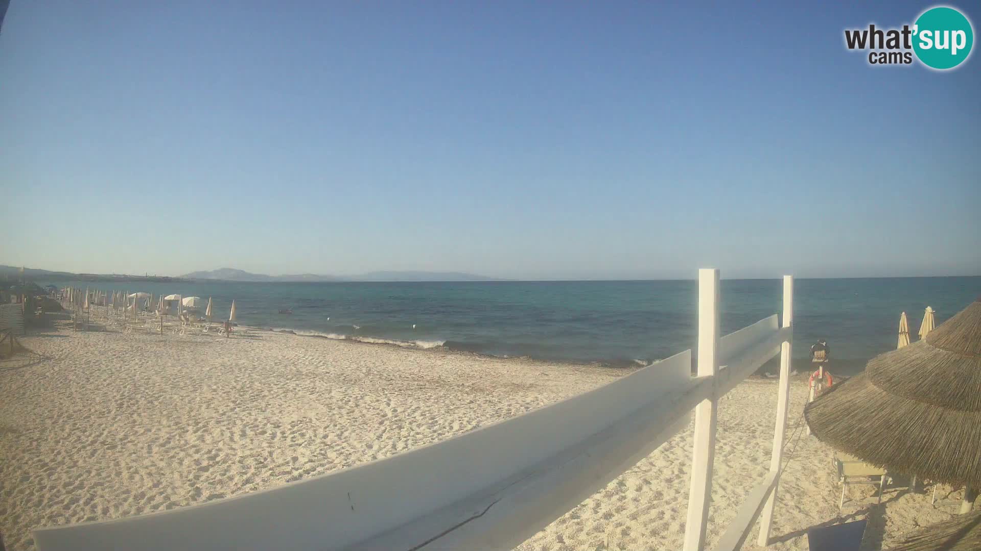 Spletna kamera plaža Le Saline Stintino | Sardinija