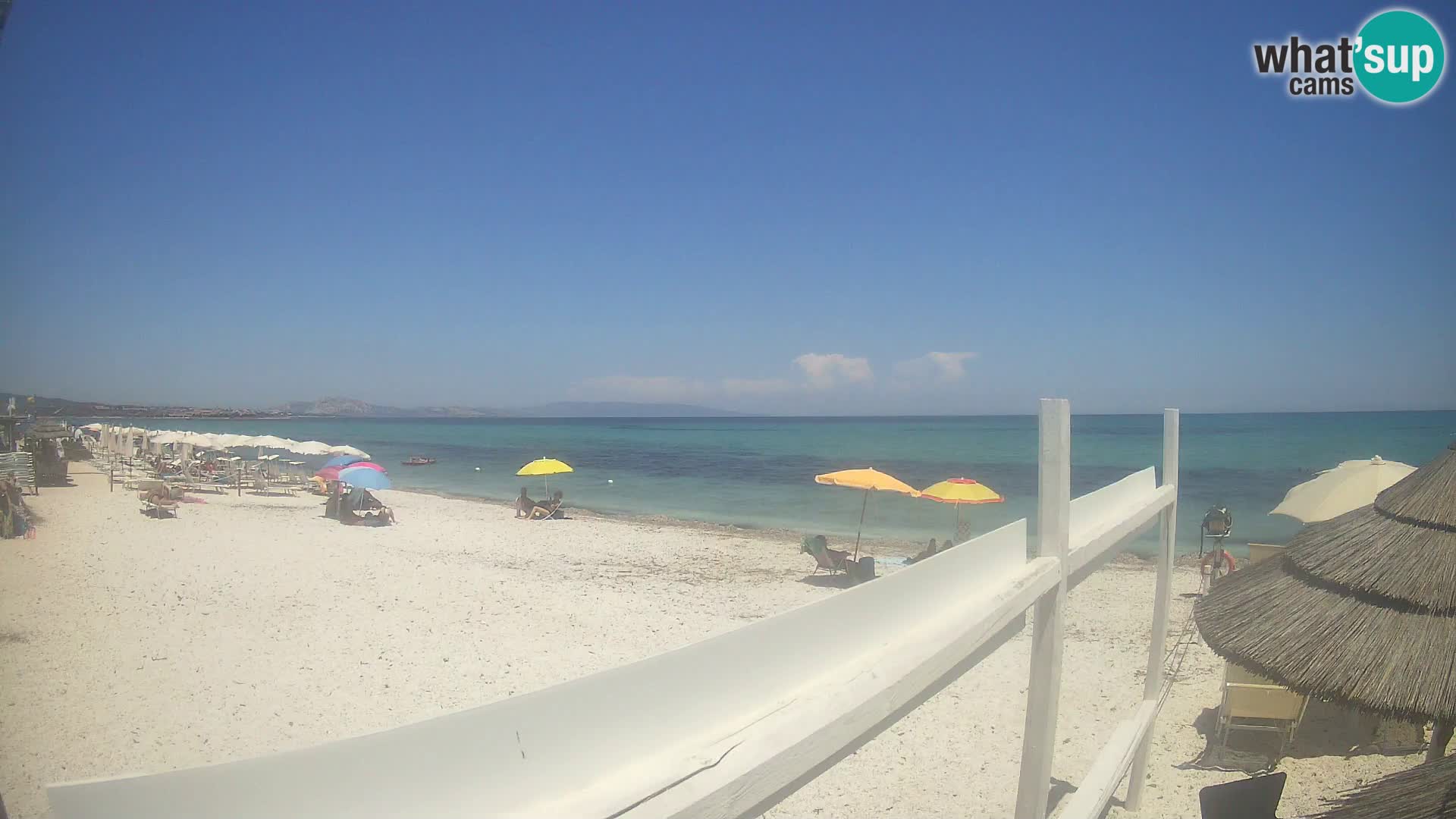 Livecam plage Le Saline Stintino | Sardaigne