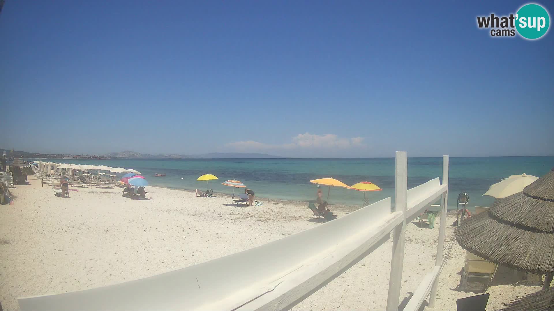 Camera en vivo Playa Le Saline Stintino | Cerdeña