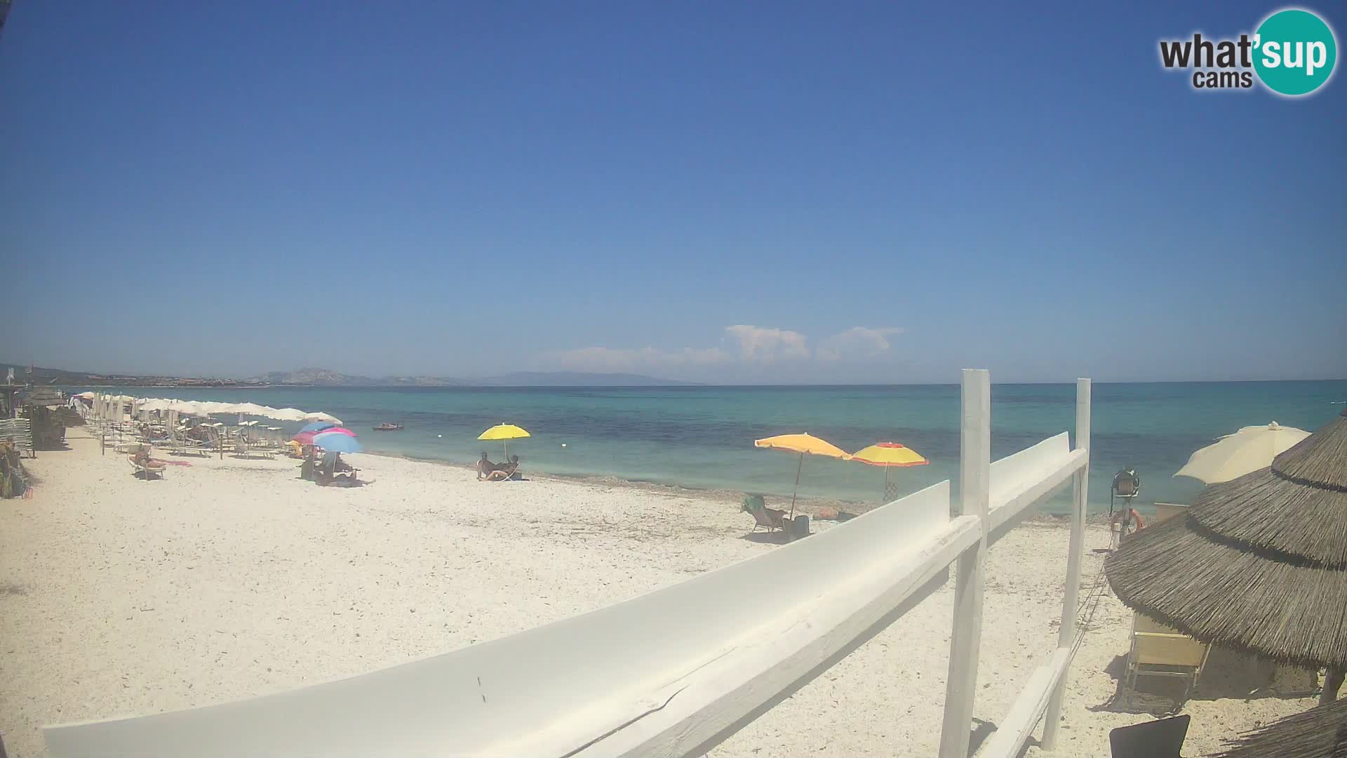 Strand Le Saline webcam Stintino | Sardinien