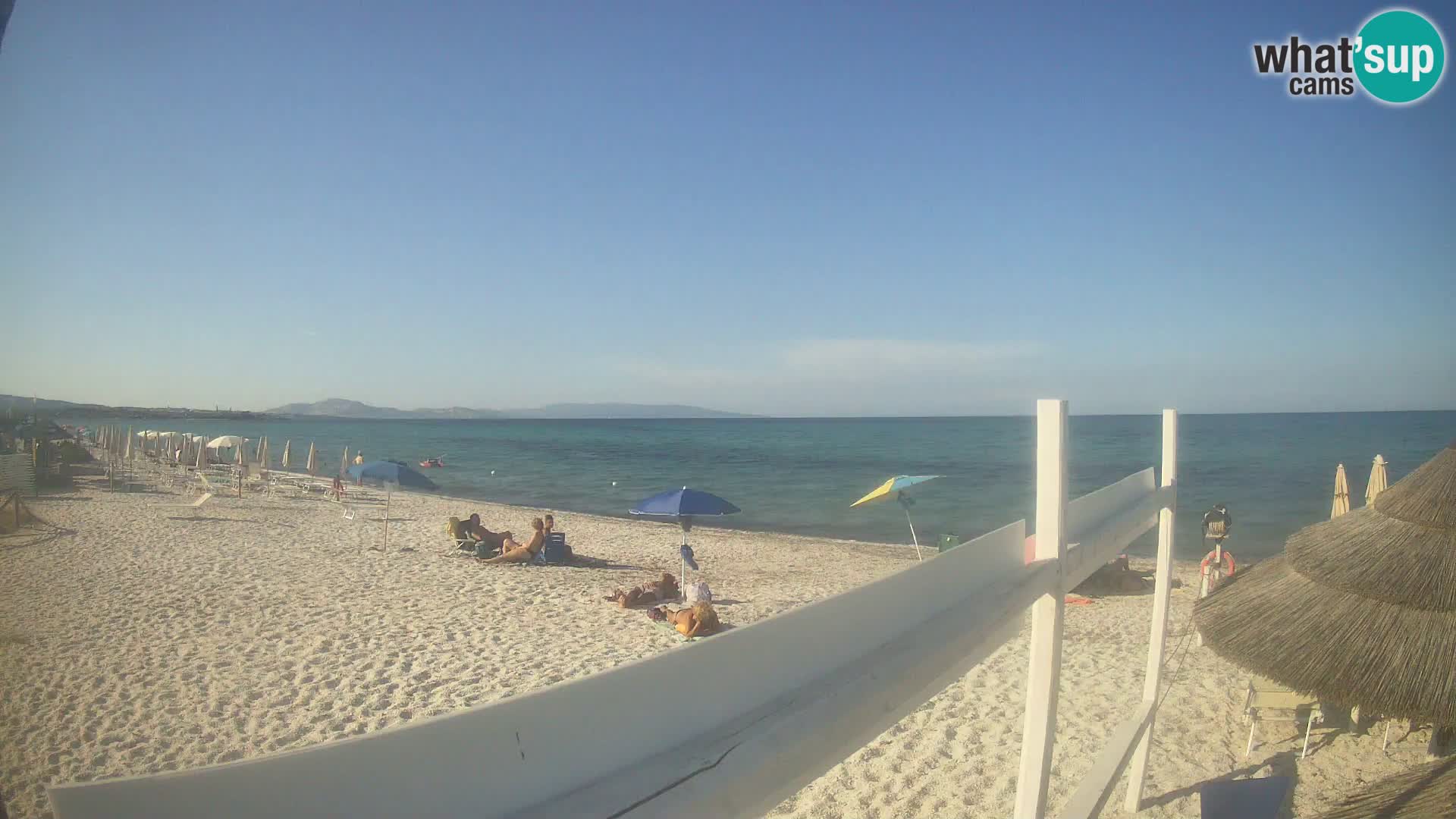 Livecam plage Le Saline Stintino | Sardaigne