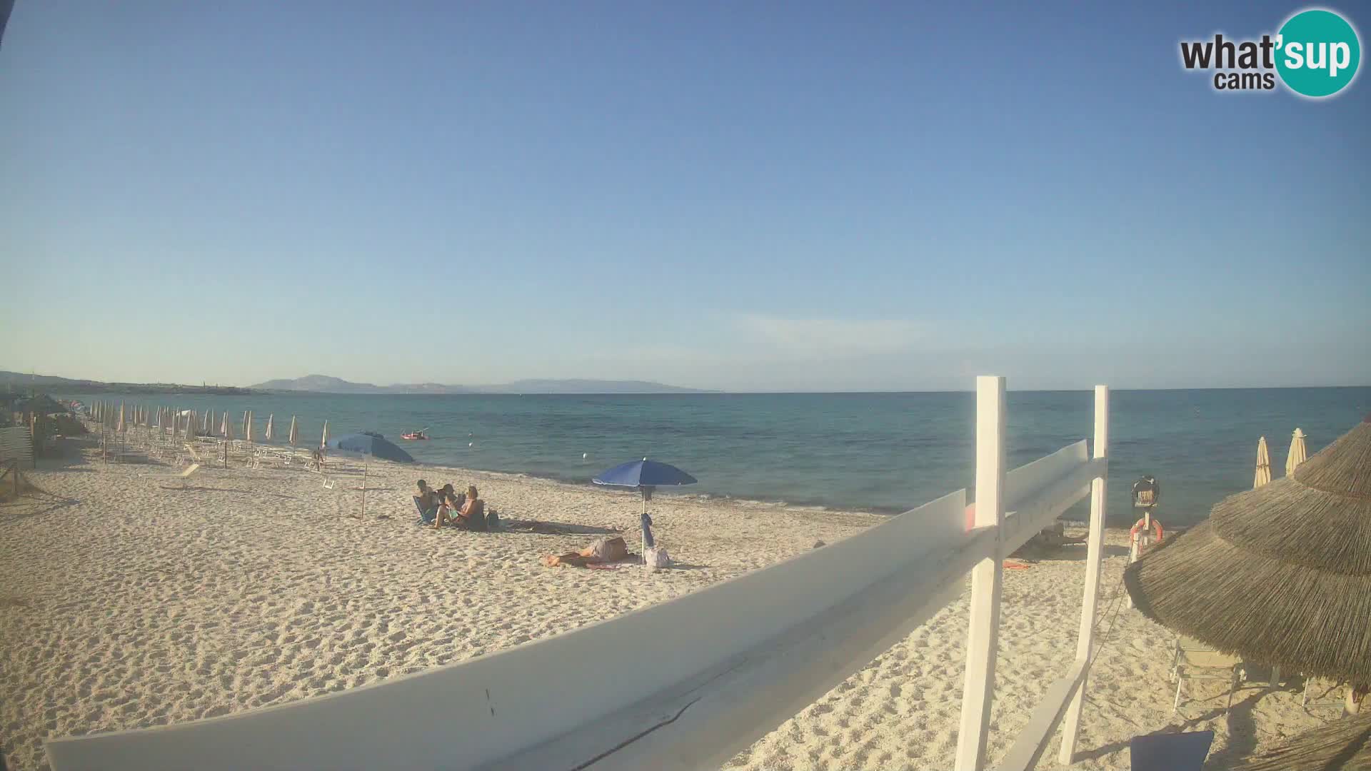Strand Le Saline webcam Stintino | Sardinien