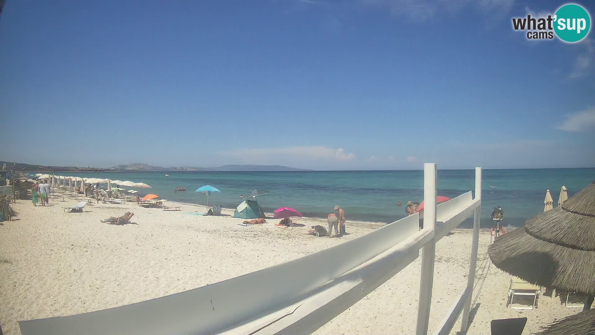 Livecam plage Le Saline Stintino | Sardaigne