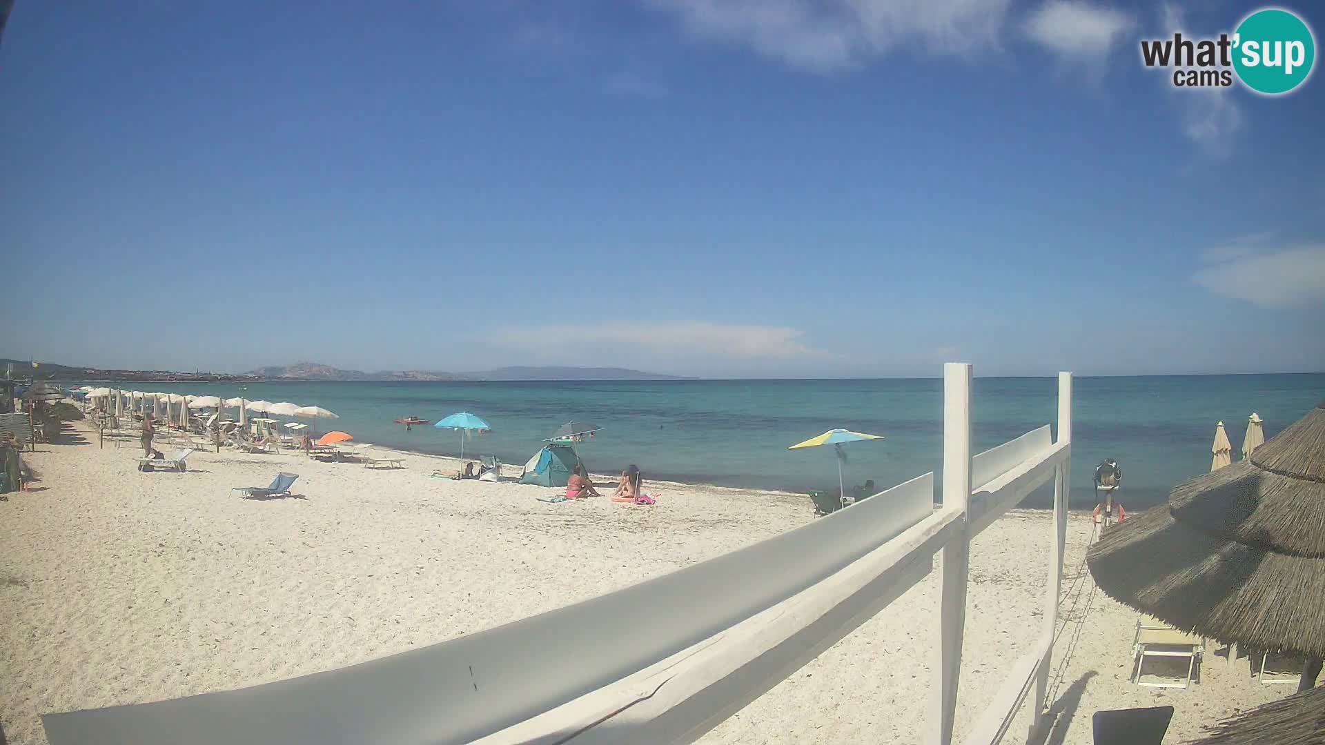 Strand Le Saline webcam Stintino | Sardinien