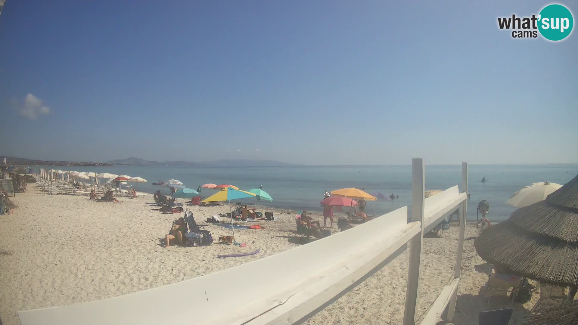 Strand Le Saline webcam Stintino | Sardinien