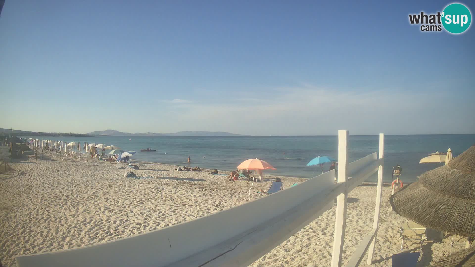 Camera en vivo Playa Le Saline Stintino | Cerdeña