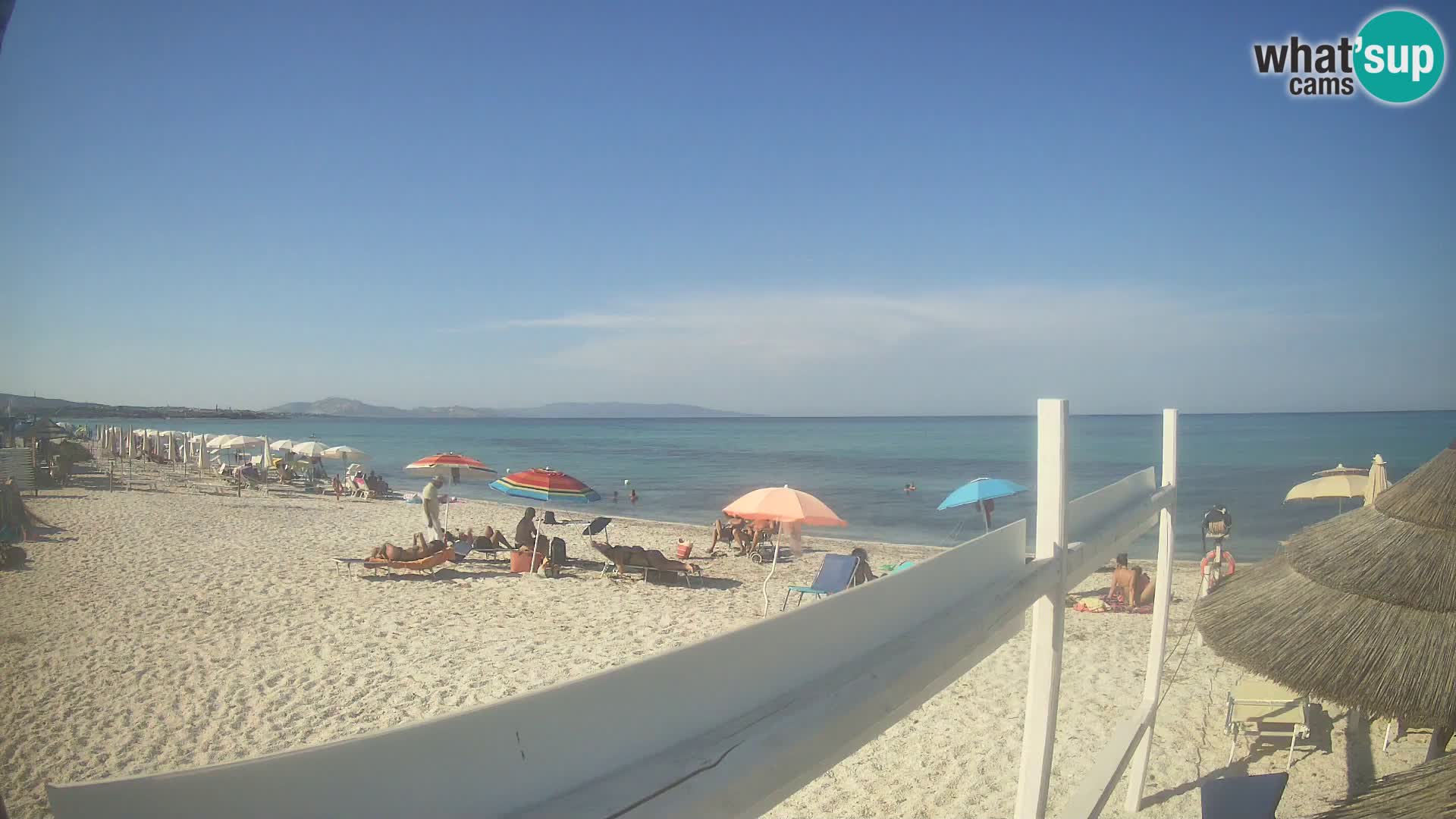 Livecam plage Le Saline Stintino | Sardaigne