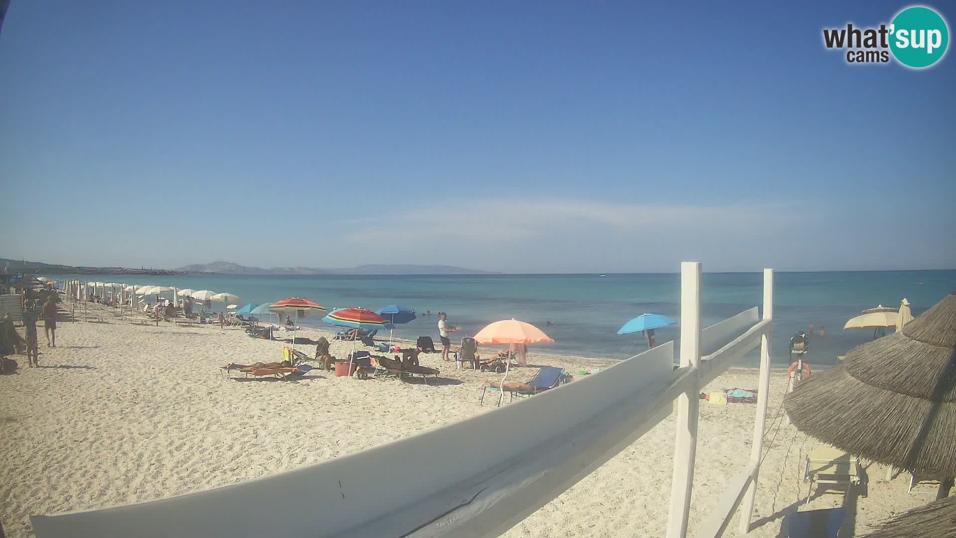 Camera en vivo Playa Le Saline Stintino | Cerdeña